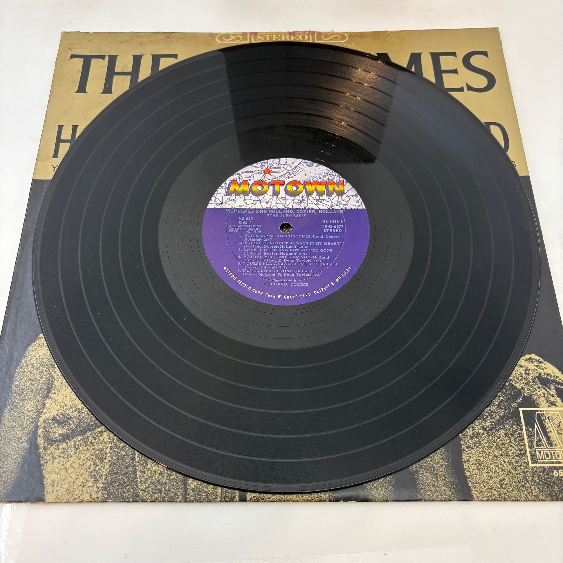 The Supremes : Supremes Sing Holland▪Dozier▪Holland (LP,Album,Stereo)