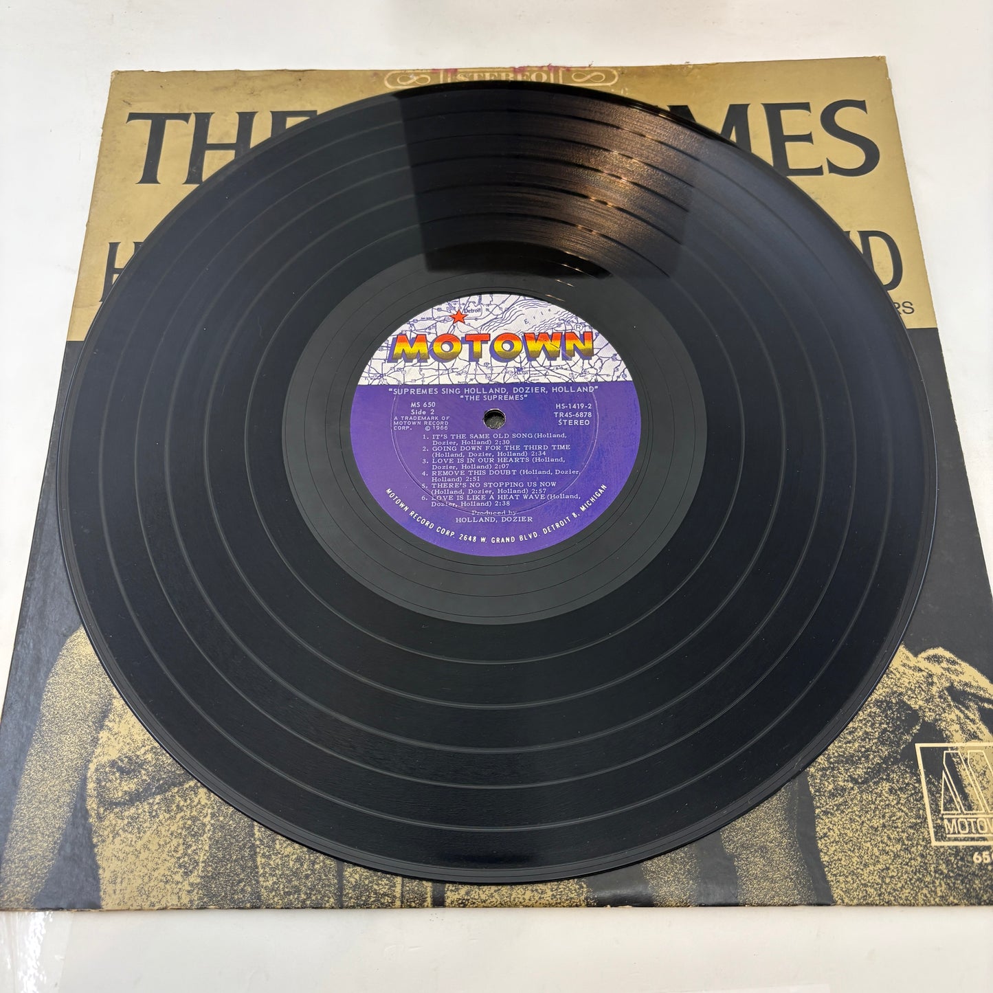 The Supremes : Supremes Sing Holland▪Dozier▪Holland (LP,Album,Stereo)