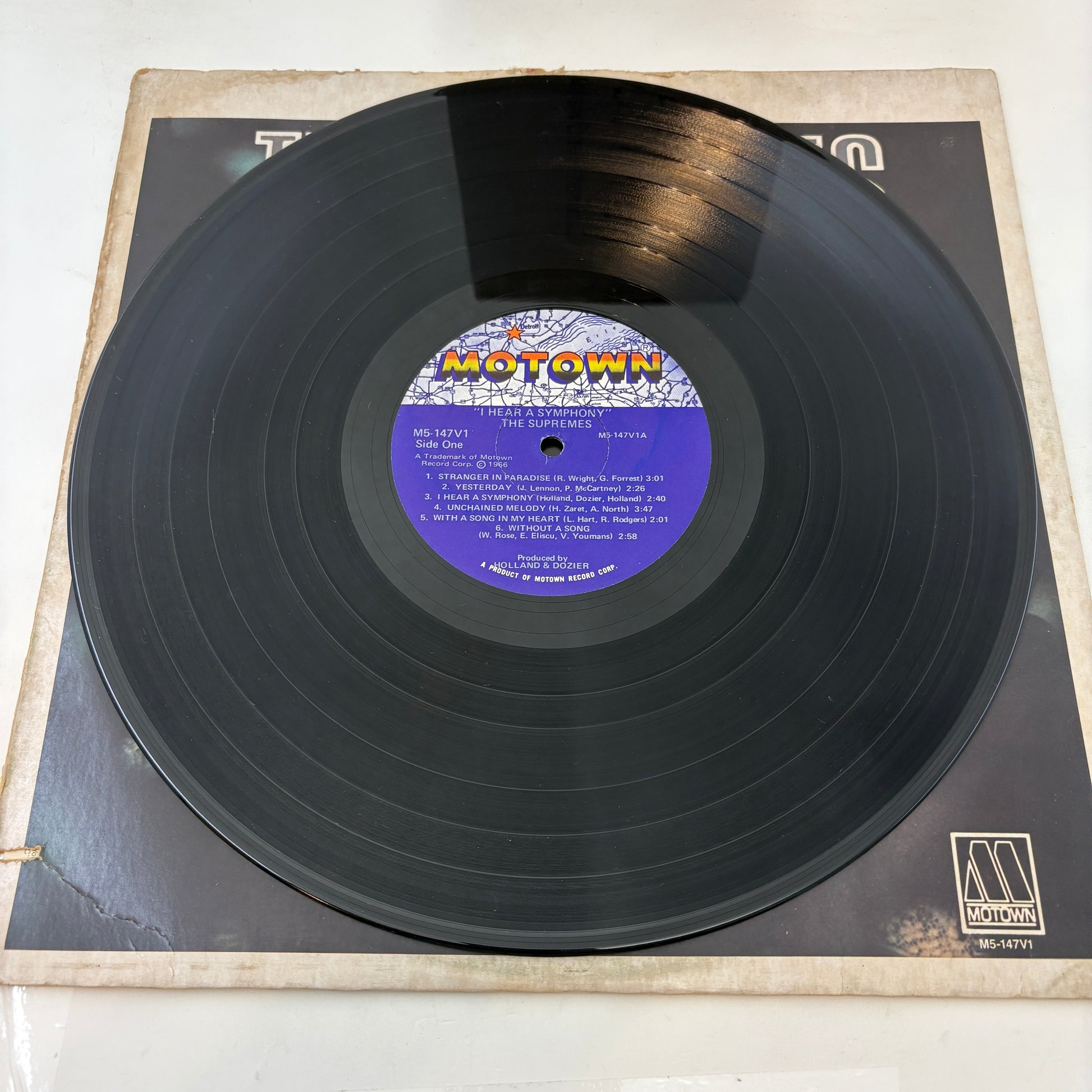 The Supremes : I Hear A Symphony (LP,Album,Reissue)