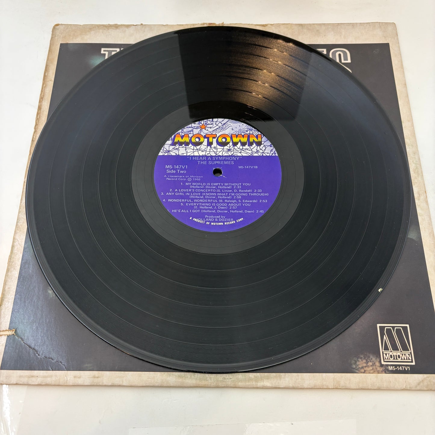 The Supremes : I Hear A Symphony (LP,Album,Reissue)