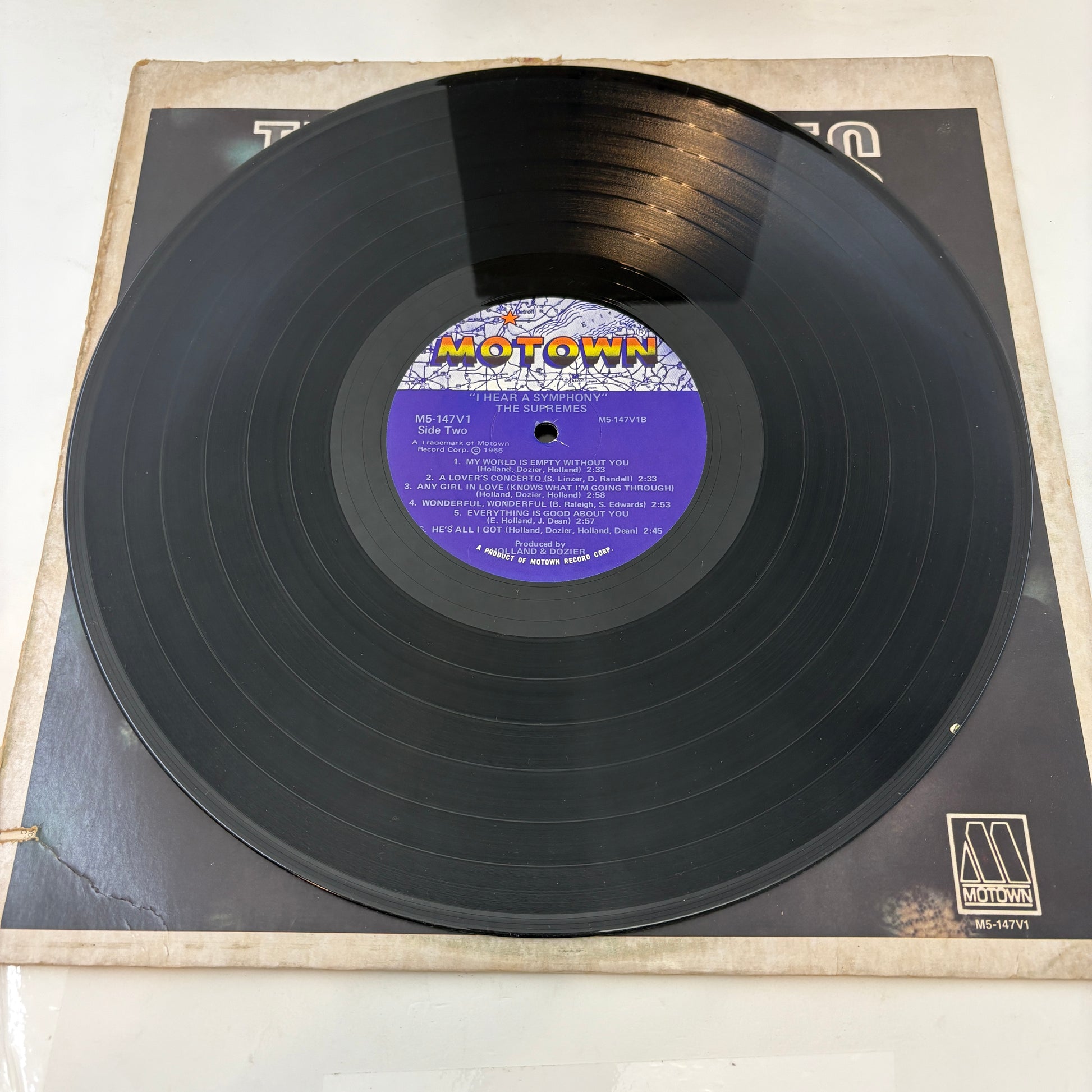 The Supremes : I Hear A Symphony (LP,Album,Reissue)