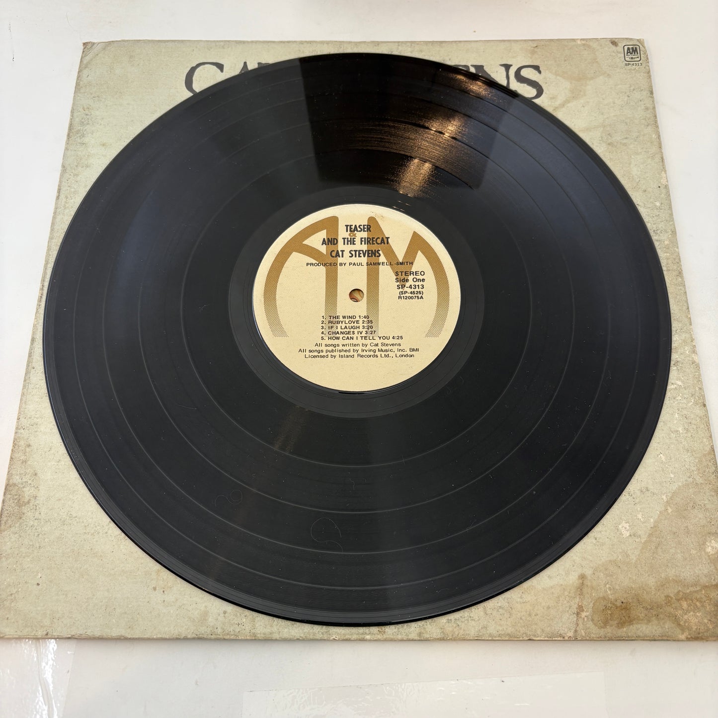 Cat Stevens : Teaser And The Firecat (LP,Album,Club Edition,Reissue)