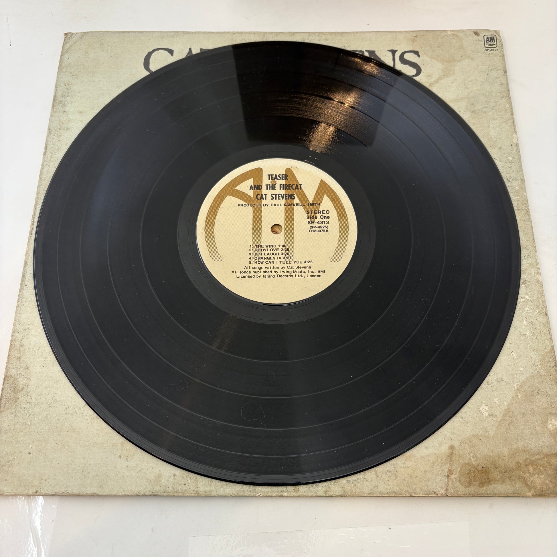 Cat Stevens : Teaser And The Firecat (LP,Album,Club Edition,Reissue)