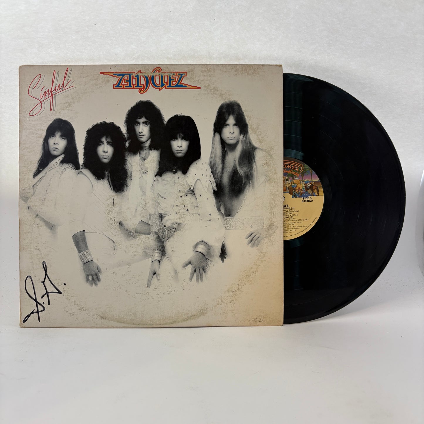 Angel (24) : Sinful (LP,Album,Stereo)