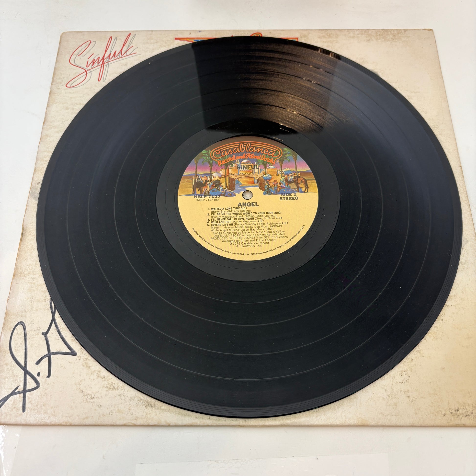 Angel (24) : Sinful (LP,Album,Stereo)