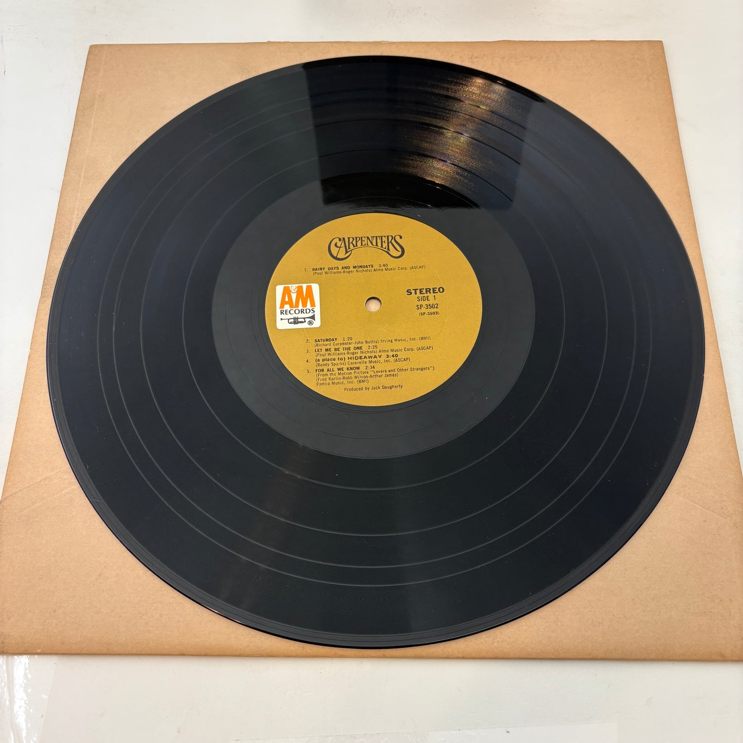 Carpenters : Carpenters (LP,Album,Stereo)