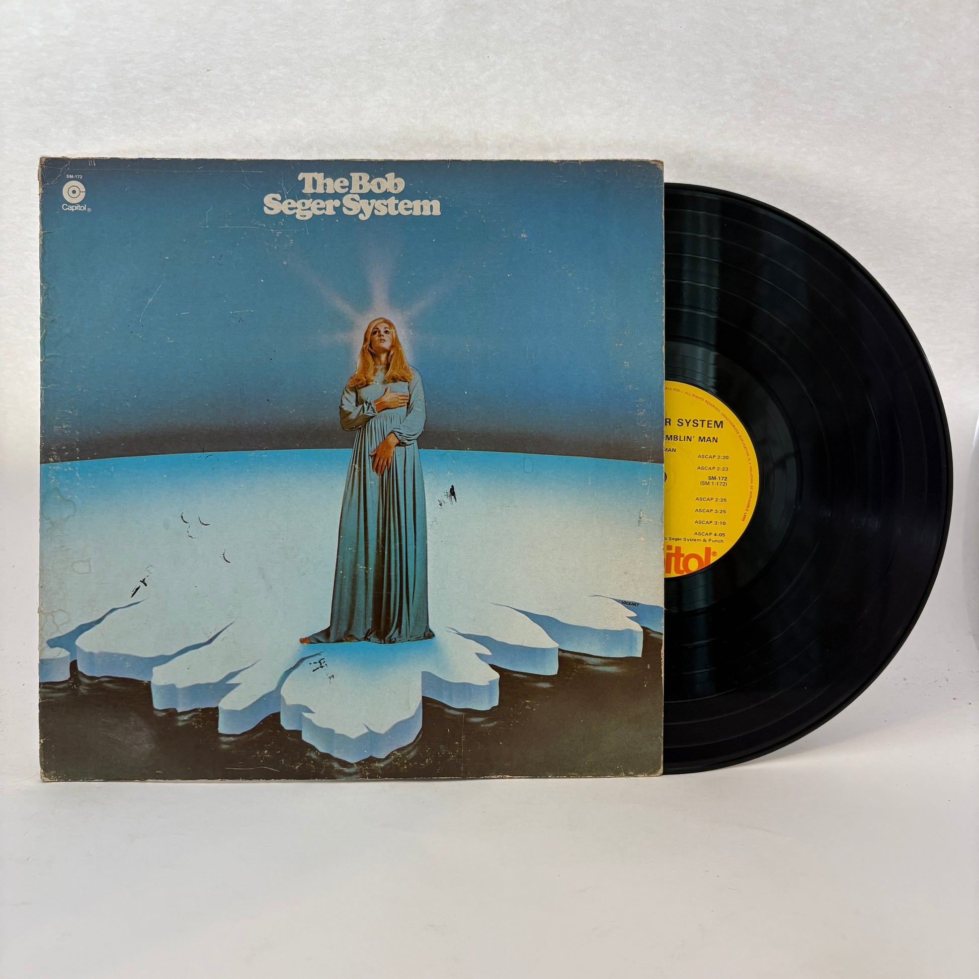 Bob Seger System : Ramblin' Gamblin' Man (LP,Album,Reissue)