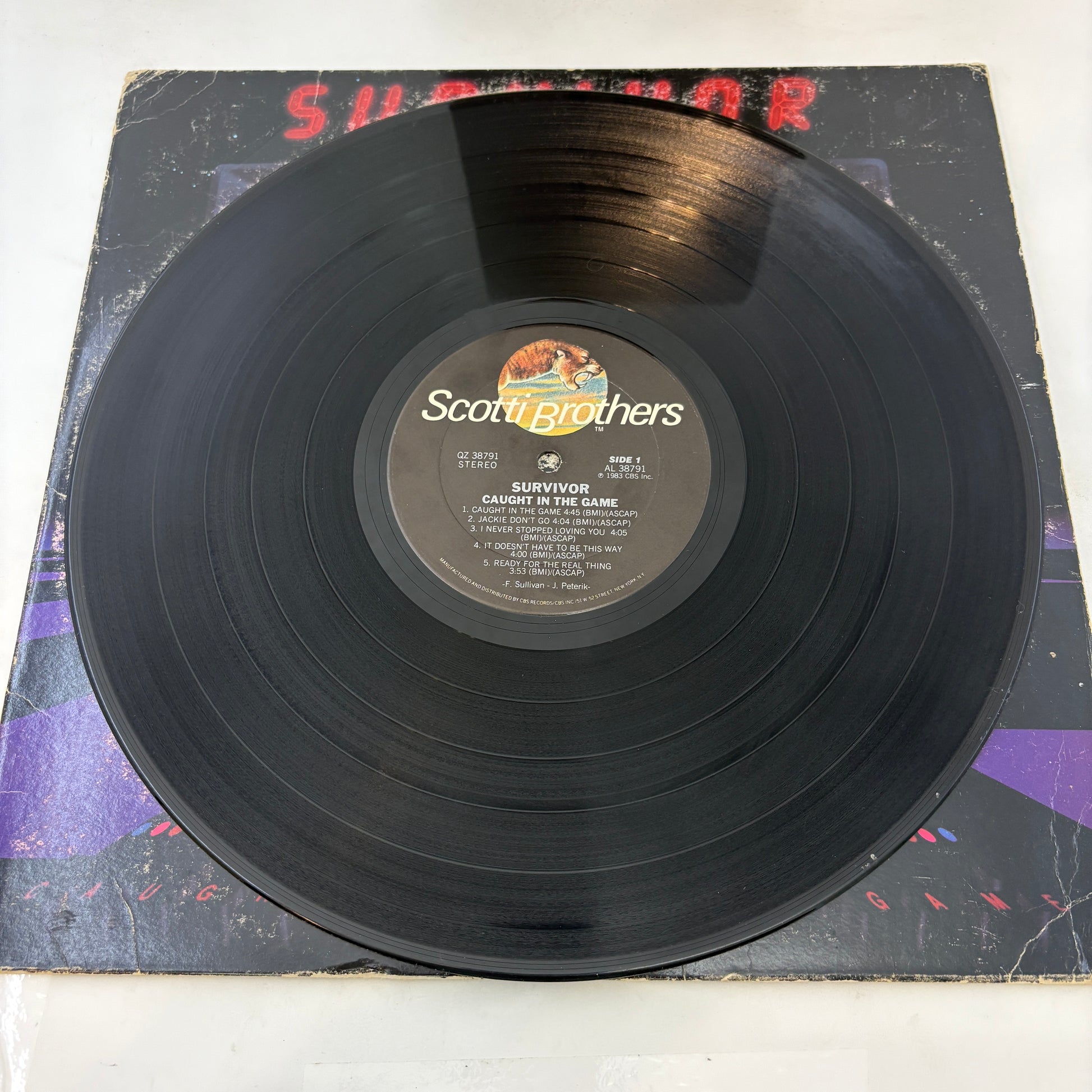 Survivor : Caught In The Game (LP,Album)