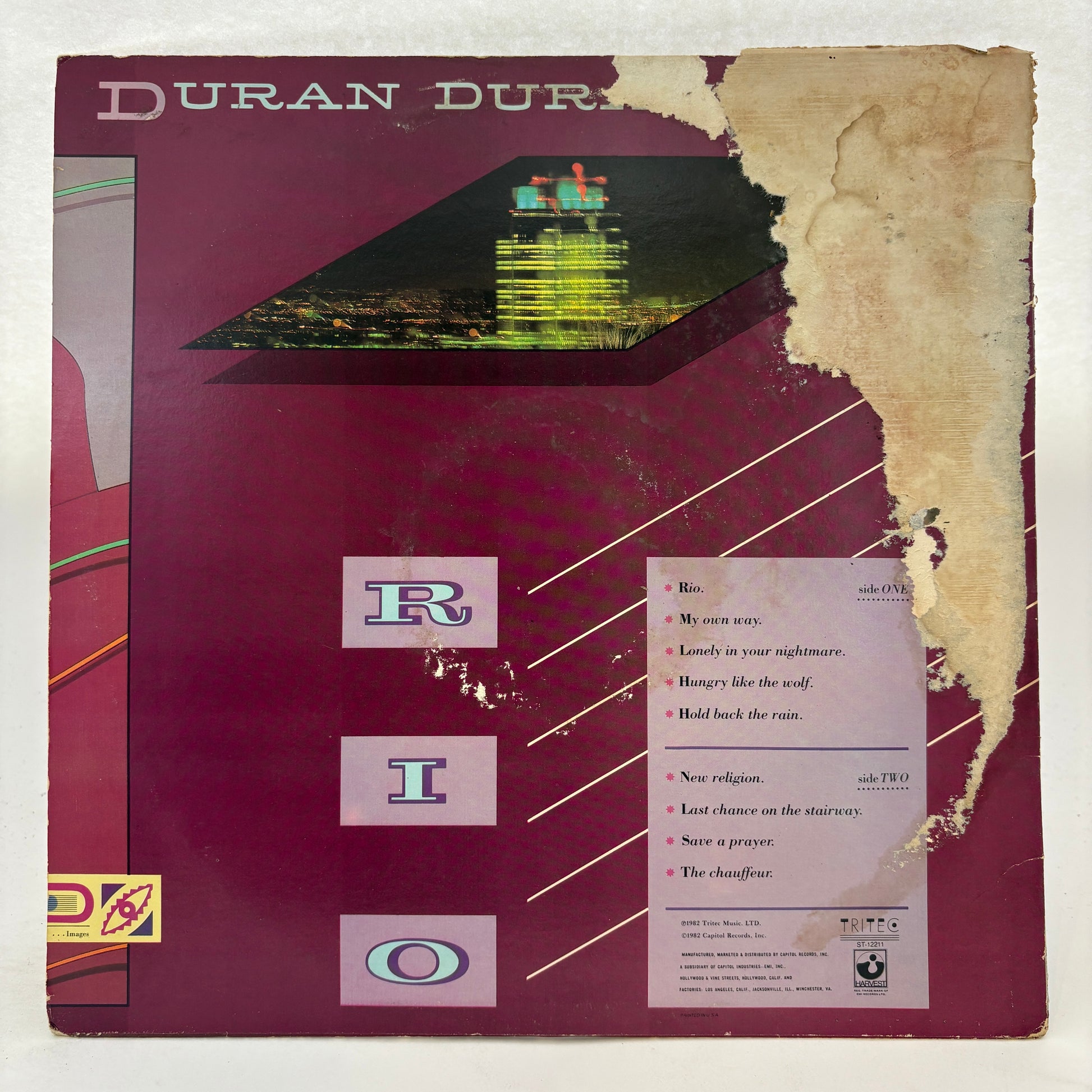 Duran Duran : Rio (LP,Album,Reissue,Remastered)