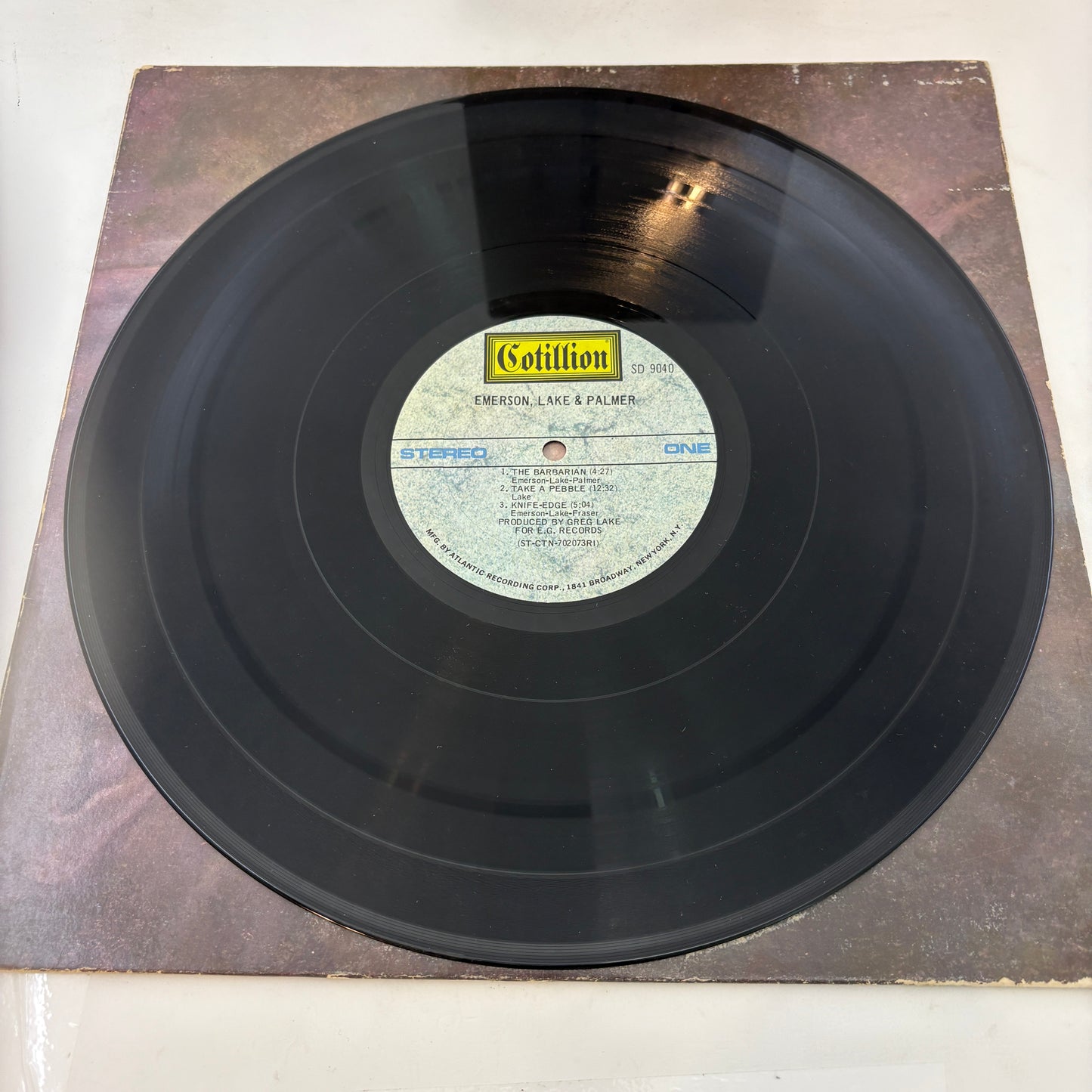 Emerson, Lake & Palmer : Emerson Lake & Palmer (LP,Album,Reissue)