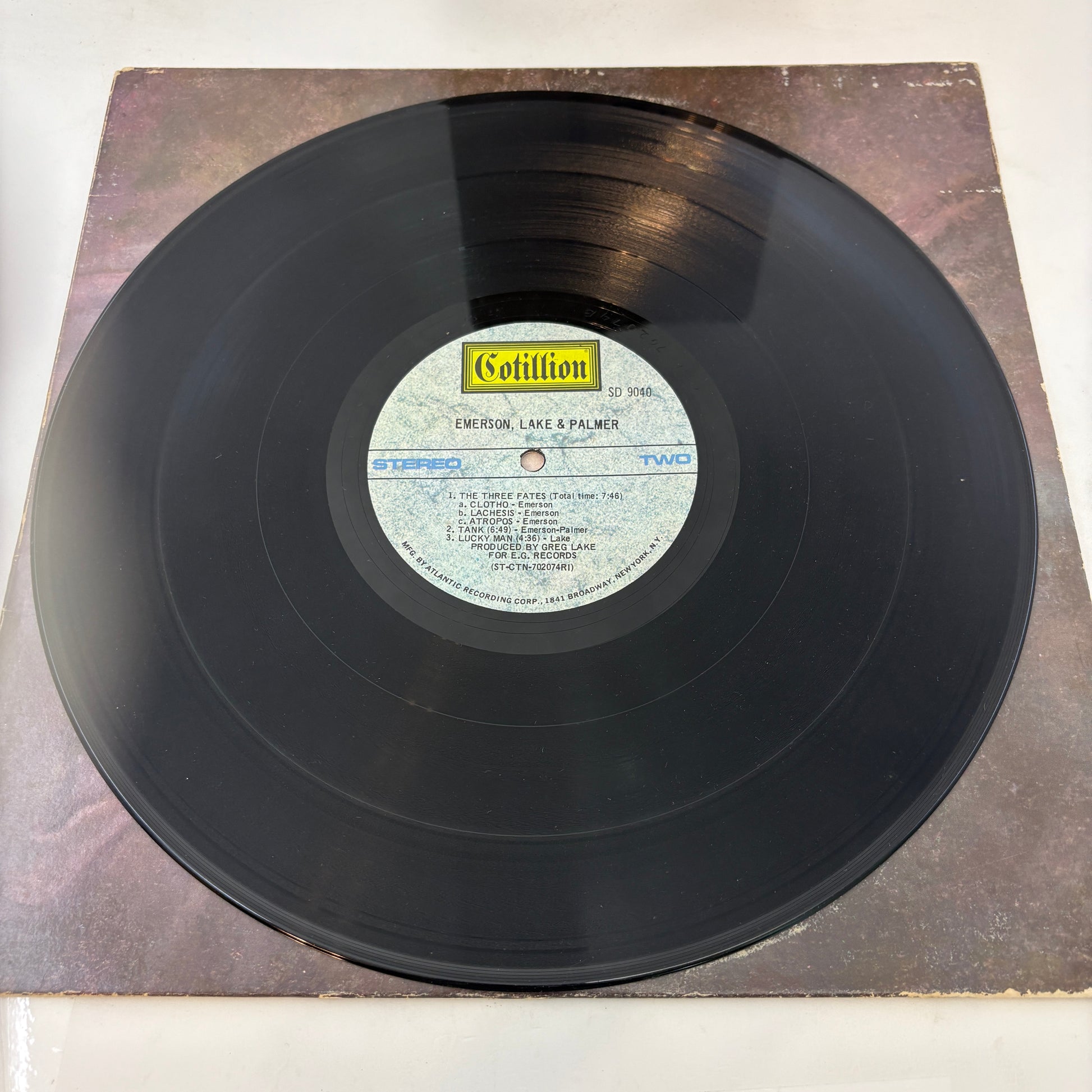 Emerson, Lake & Palmer : Emerson Lake & Palmer (LP,Album,Reissue)