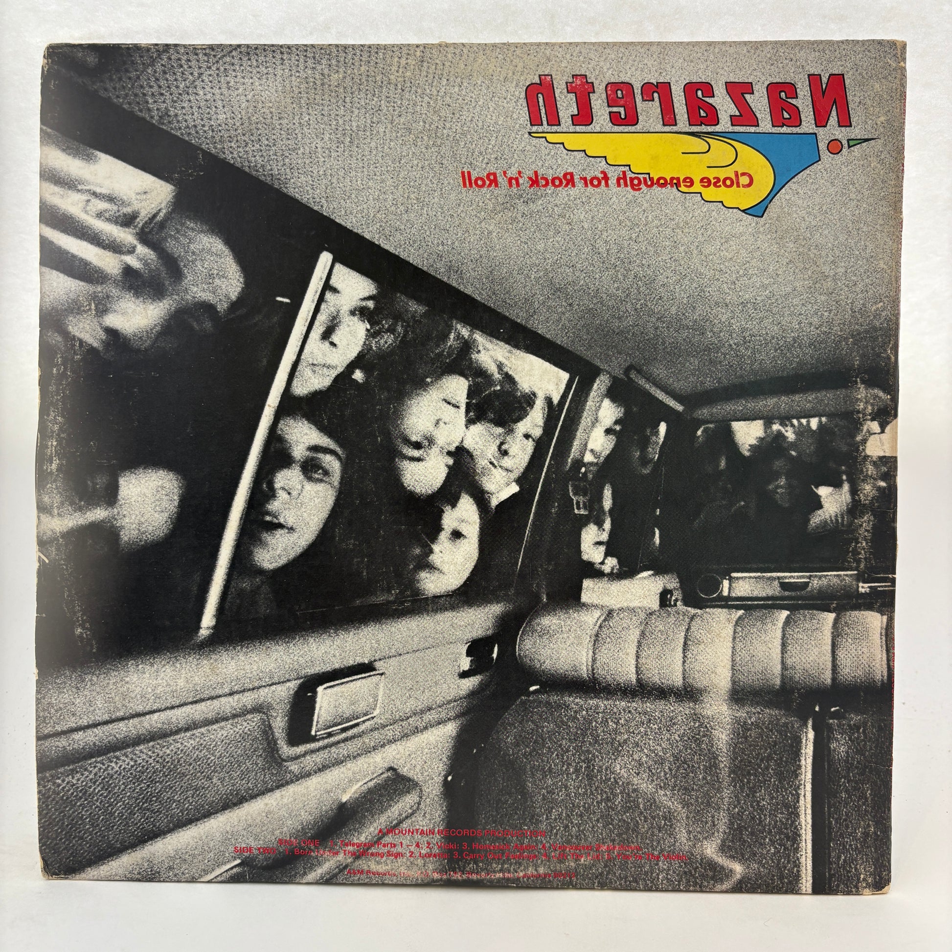 Nazareth (2) : Close Enough For Rock 'N' Roll (LP,Album)