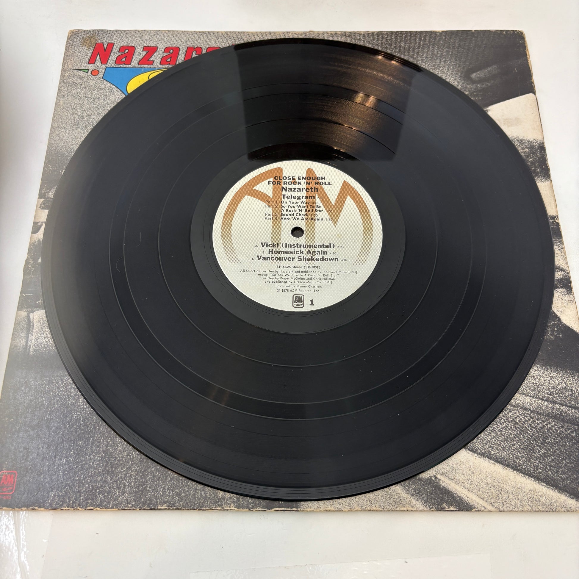 Nazareth (2) : Close Enough For Rock 'N' Roll (LP,Album)