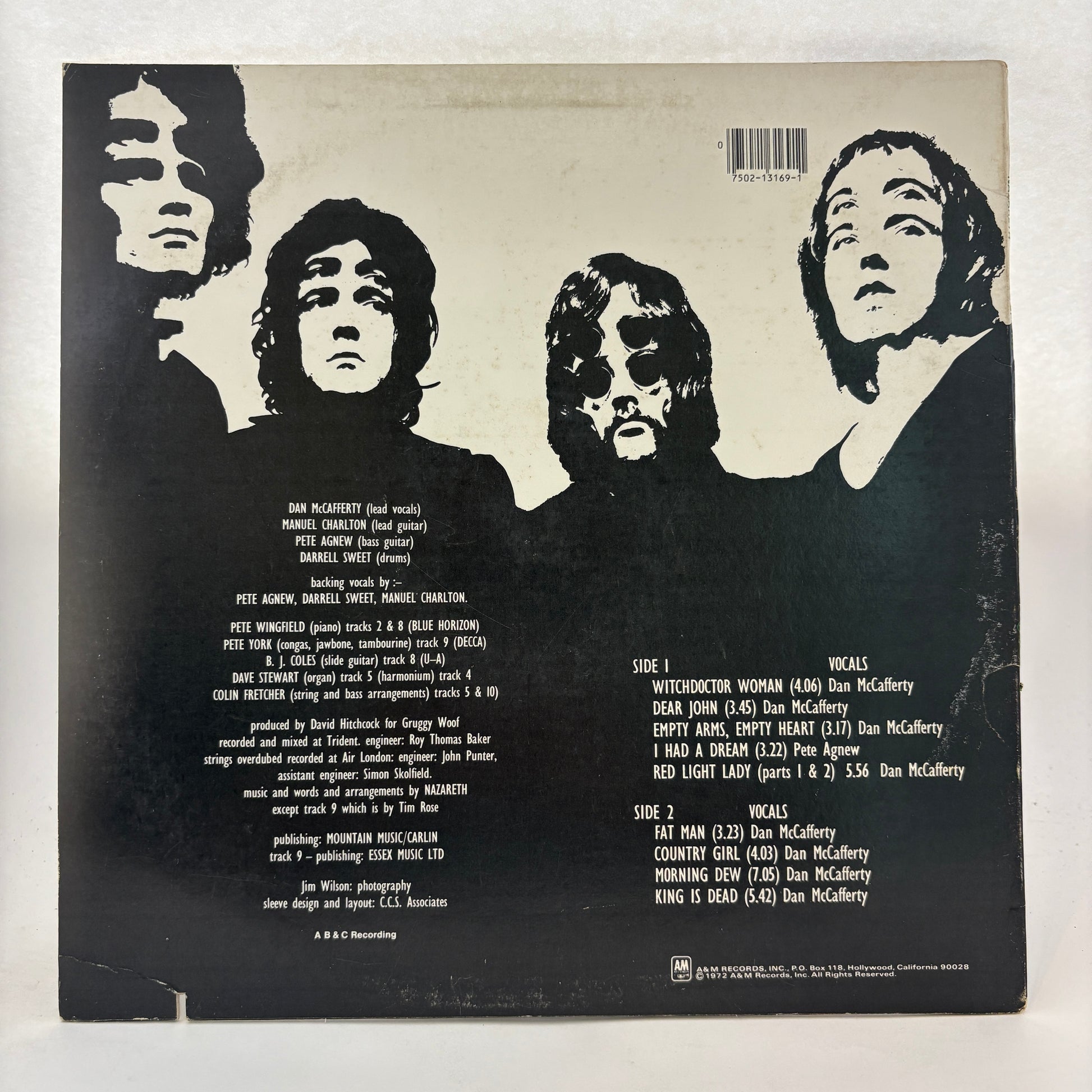 Nazareth (2) : Nazareth (Album,LP,Reissue)