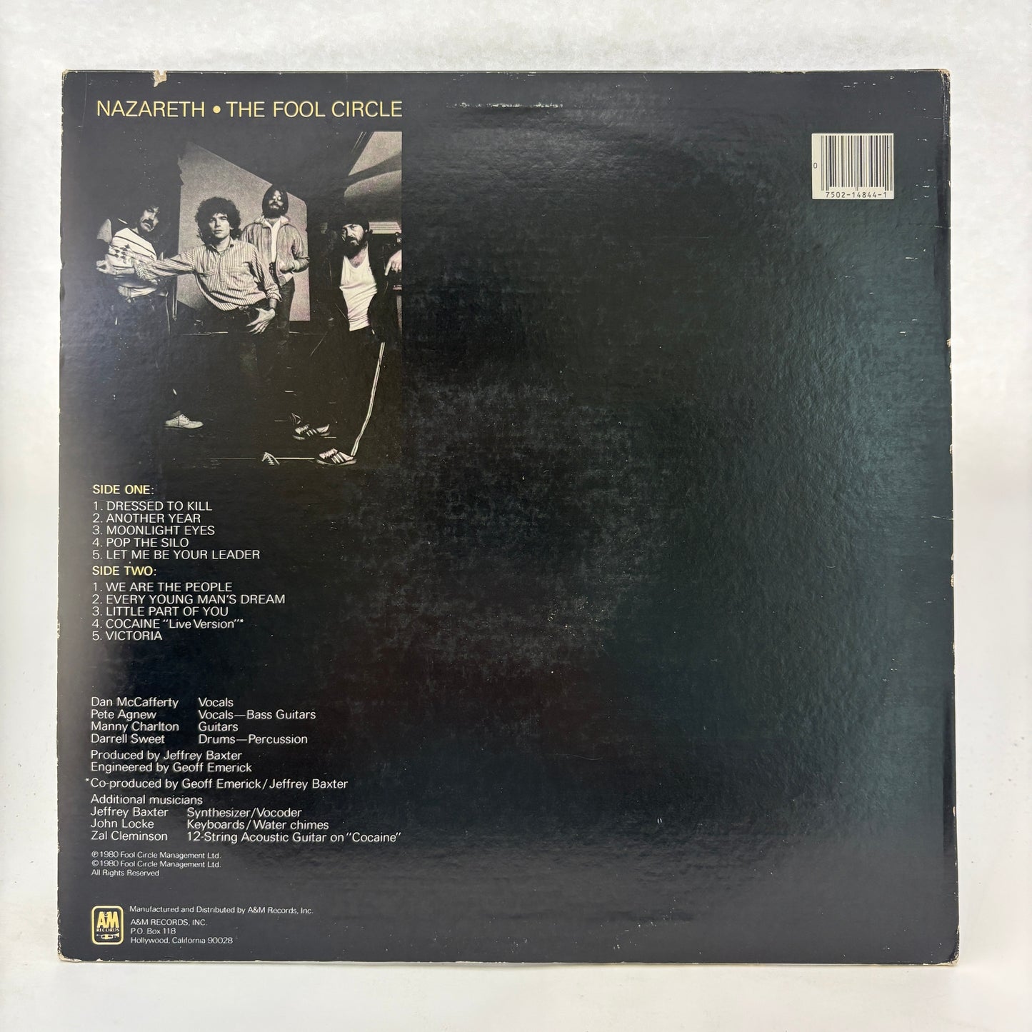 Nazareth (2) : The Fool Circle (LP,Album)