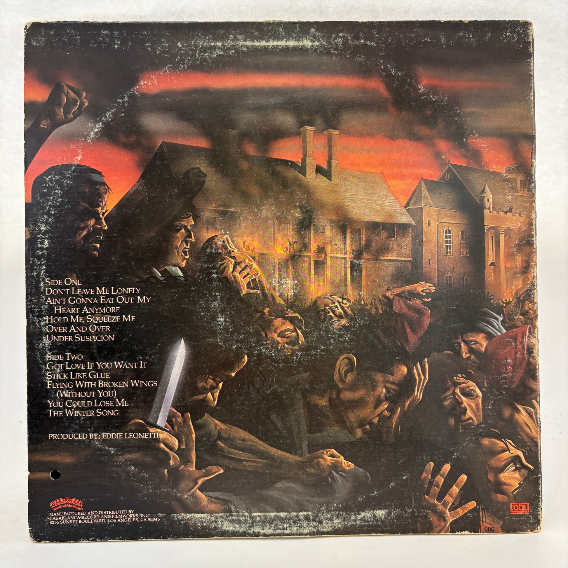 Angel (24) : White Hot (LP,Album)