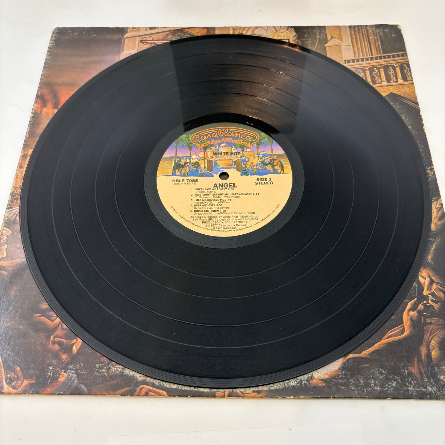 Angel (24) : White Hot (LP,Album)