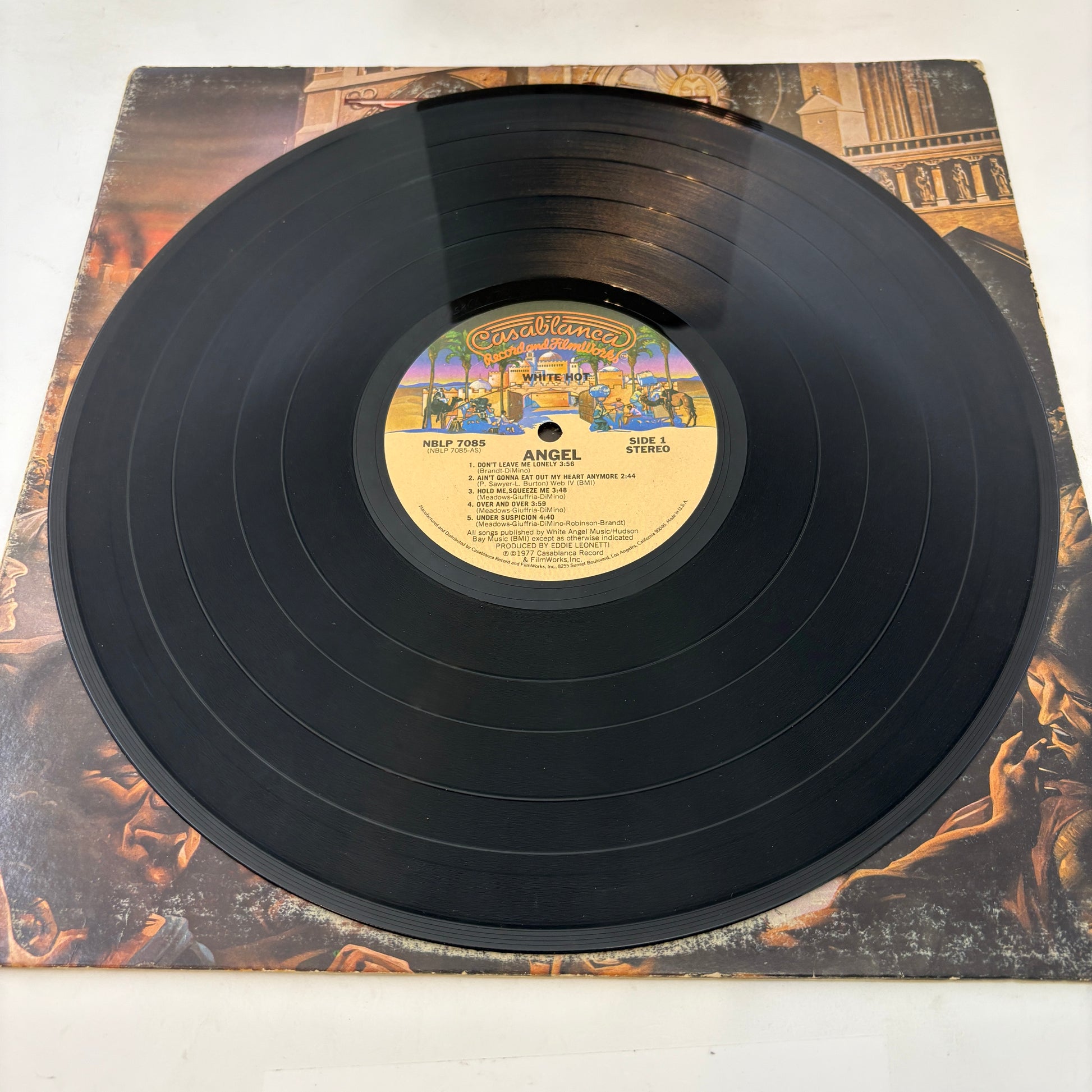 Angel (24) : White Hot (LP,Album)