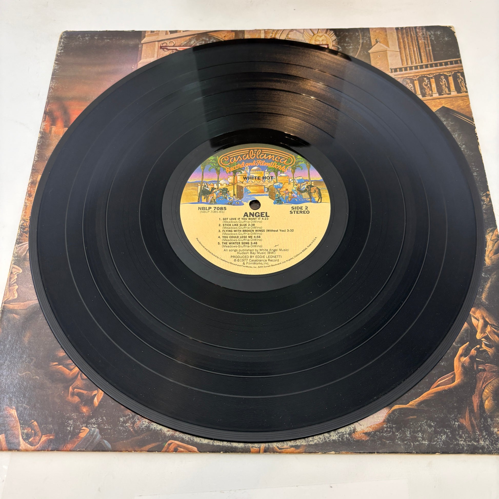 Angel (24) : White Hot (LP,Album)