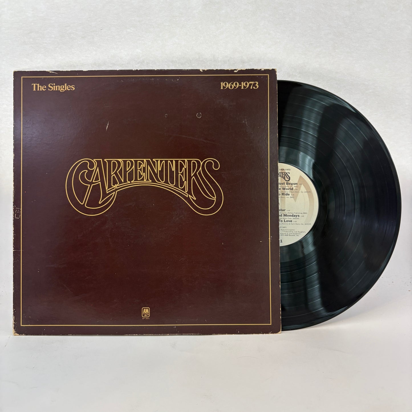 Carpenters : The Singles 1969-1973 (LP,Compilation,Reissue,Club Edition,Album)