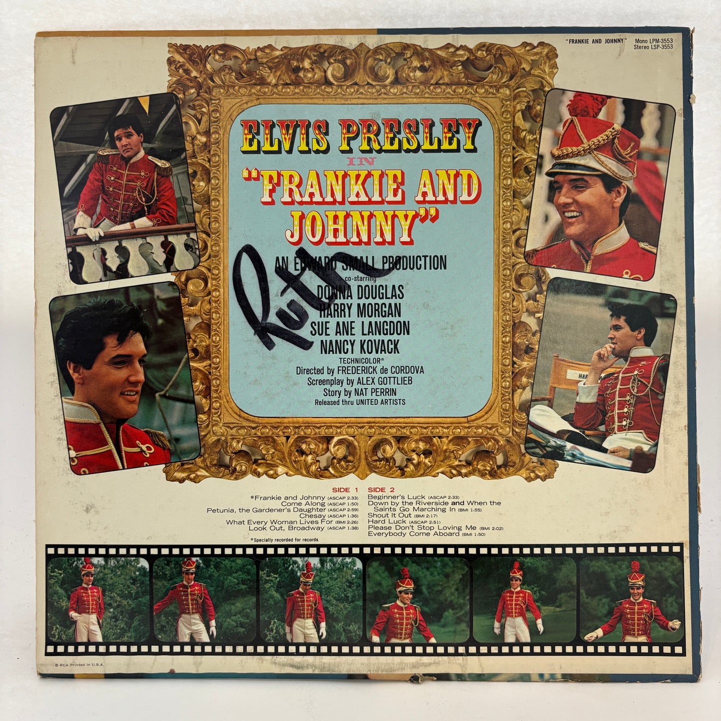 Elvis Presley : Frankie And Johnny (LP,Mono)