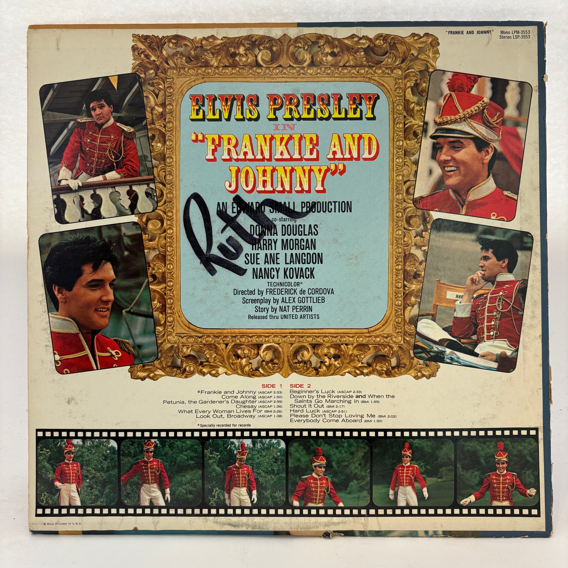 Elvis Presley : Frankie And Johnny (LP,Mono)