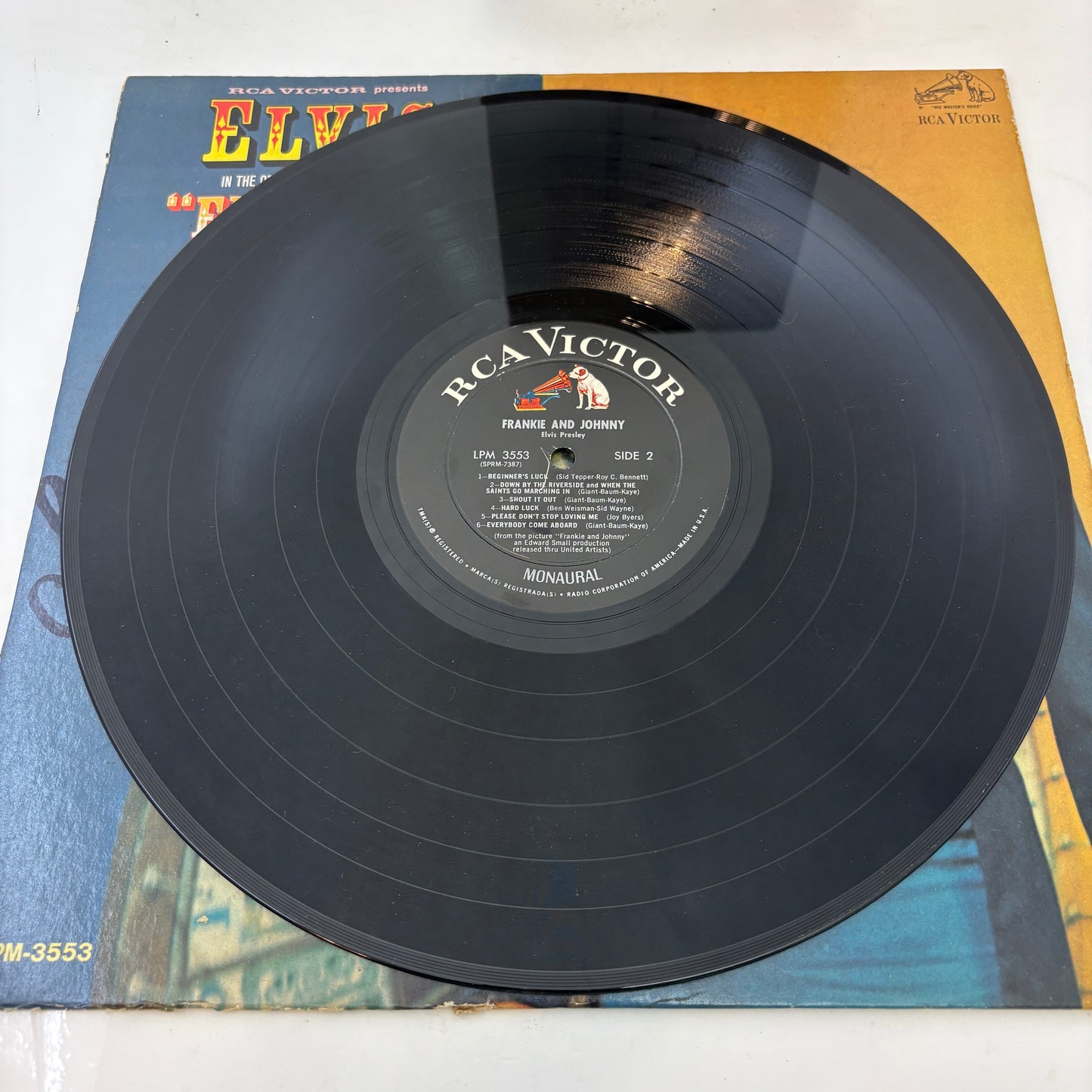 Elvis Presley : Frankie And Johnny (LP,Mono)