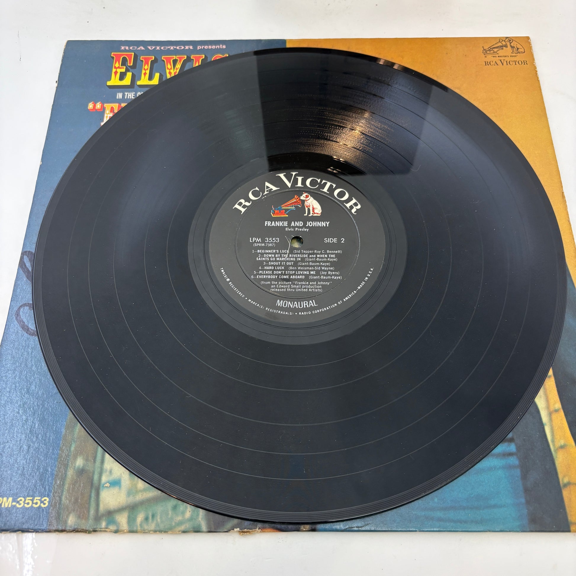 Elvis Presley : Frankie And Johnny (LP,Mono)