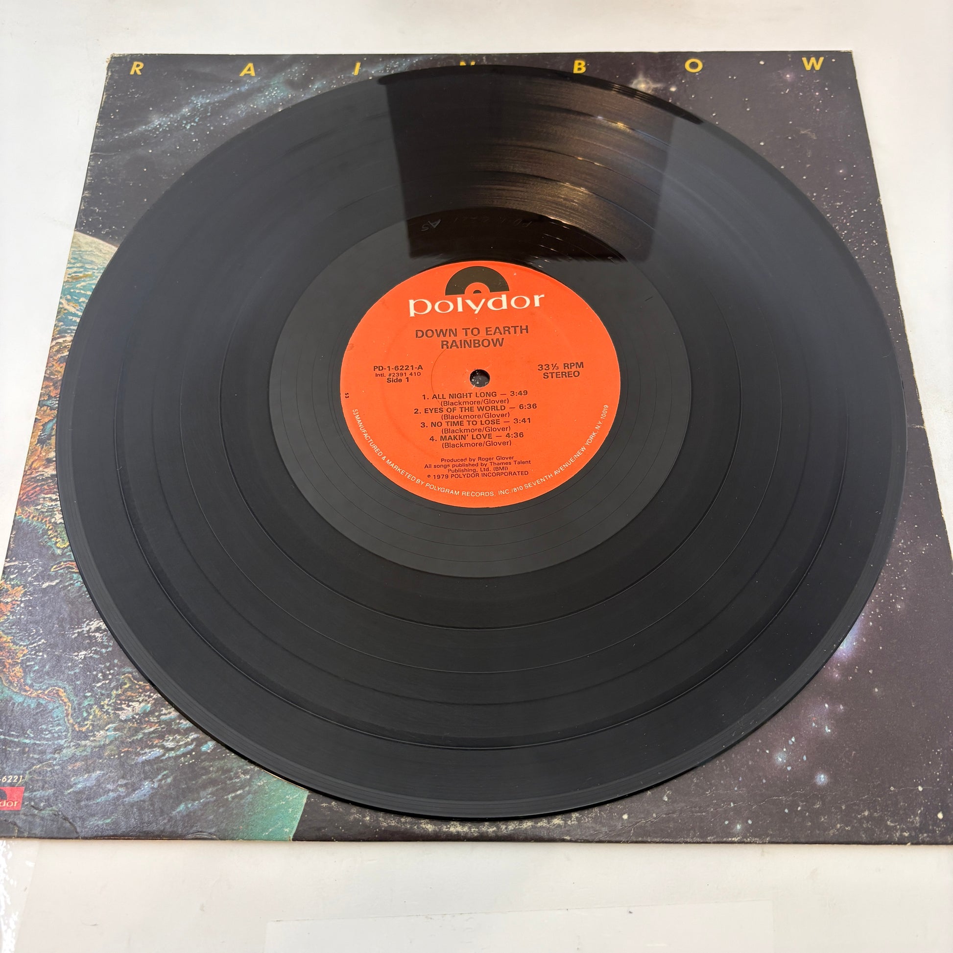 Rainbow : Down To Earth (LP,Album,Stereo)