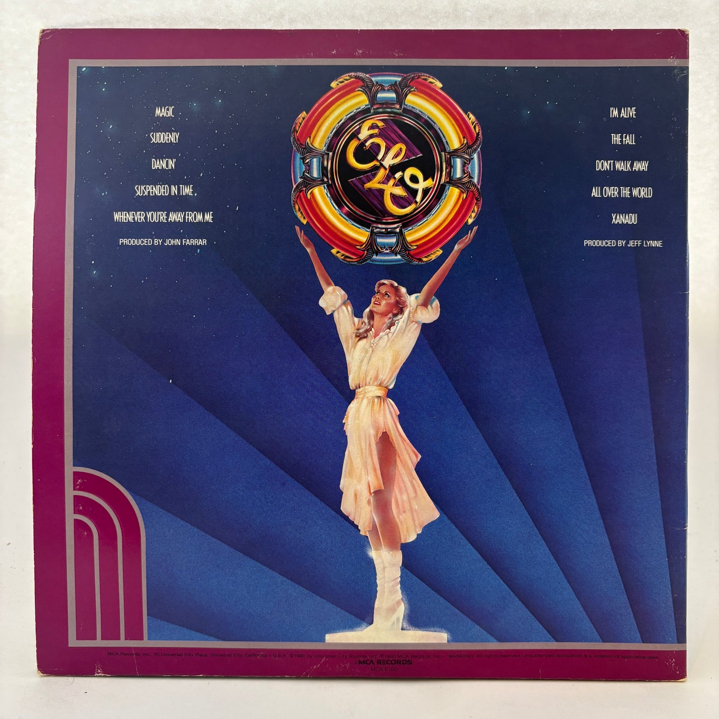 Olivia Newton-John / Electric Light Orchestra : Xanadu (From The Original Motion Picture Soundtrack) (LP,Album,Stereo)