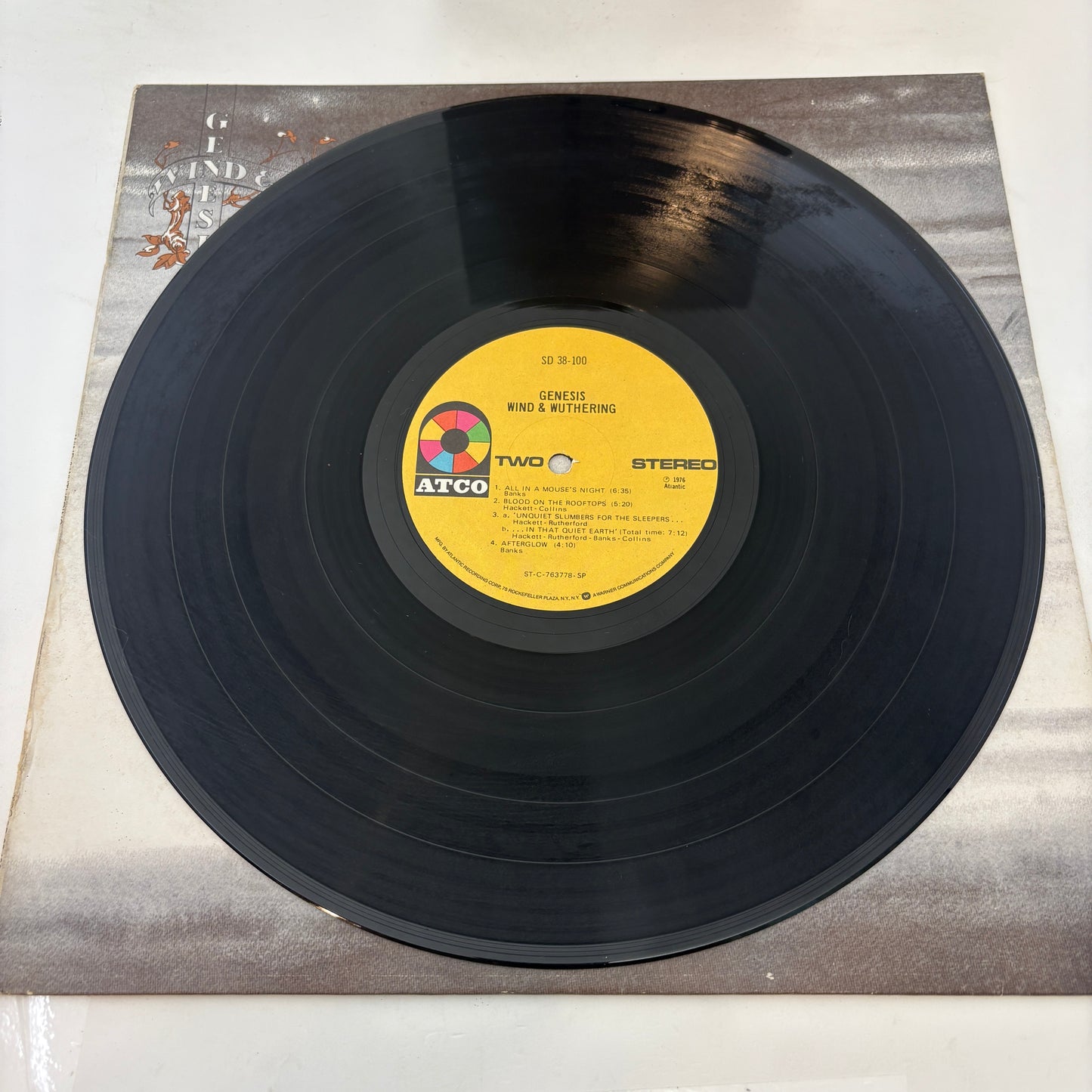 Genesis : Wind & Wuthering (LP,Album,Stereo)