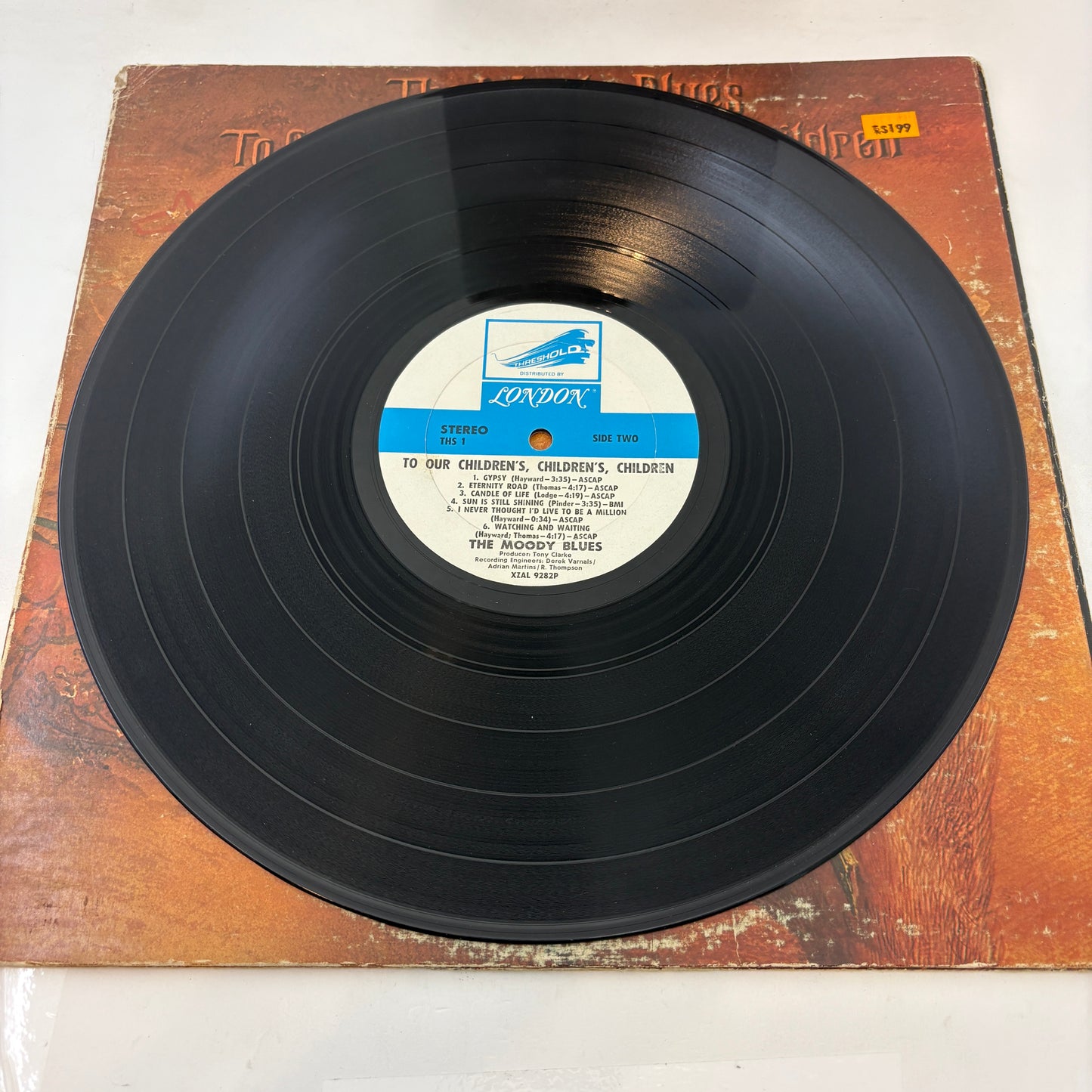 The Moody Blues : To Our Children's Children's Children (LP,Album,Stereo)