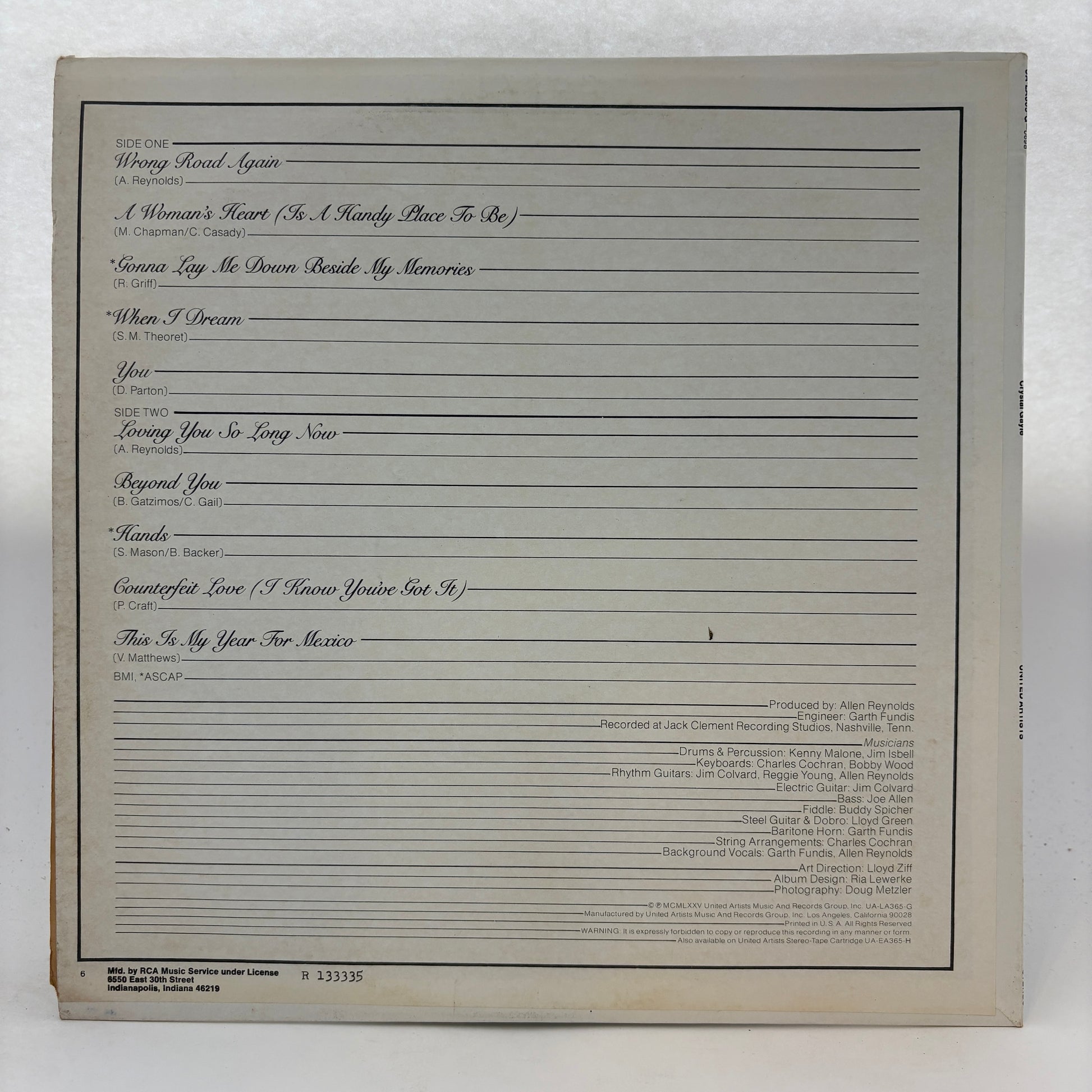 Crystal Gayle : Crystal Gayle (LP,Album,Club Edition)