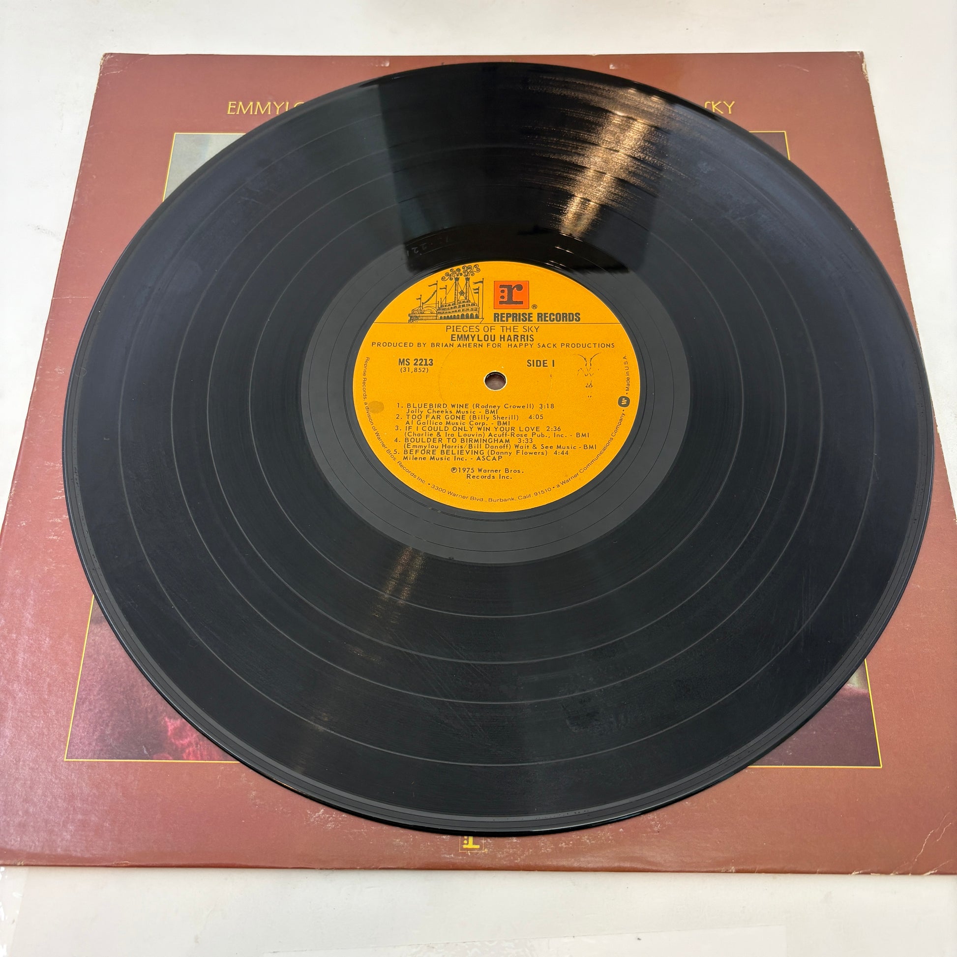 Emmylou Harris : Pieces Of The Sky (LP,Album,Repress)