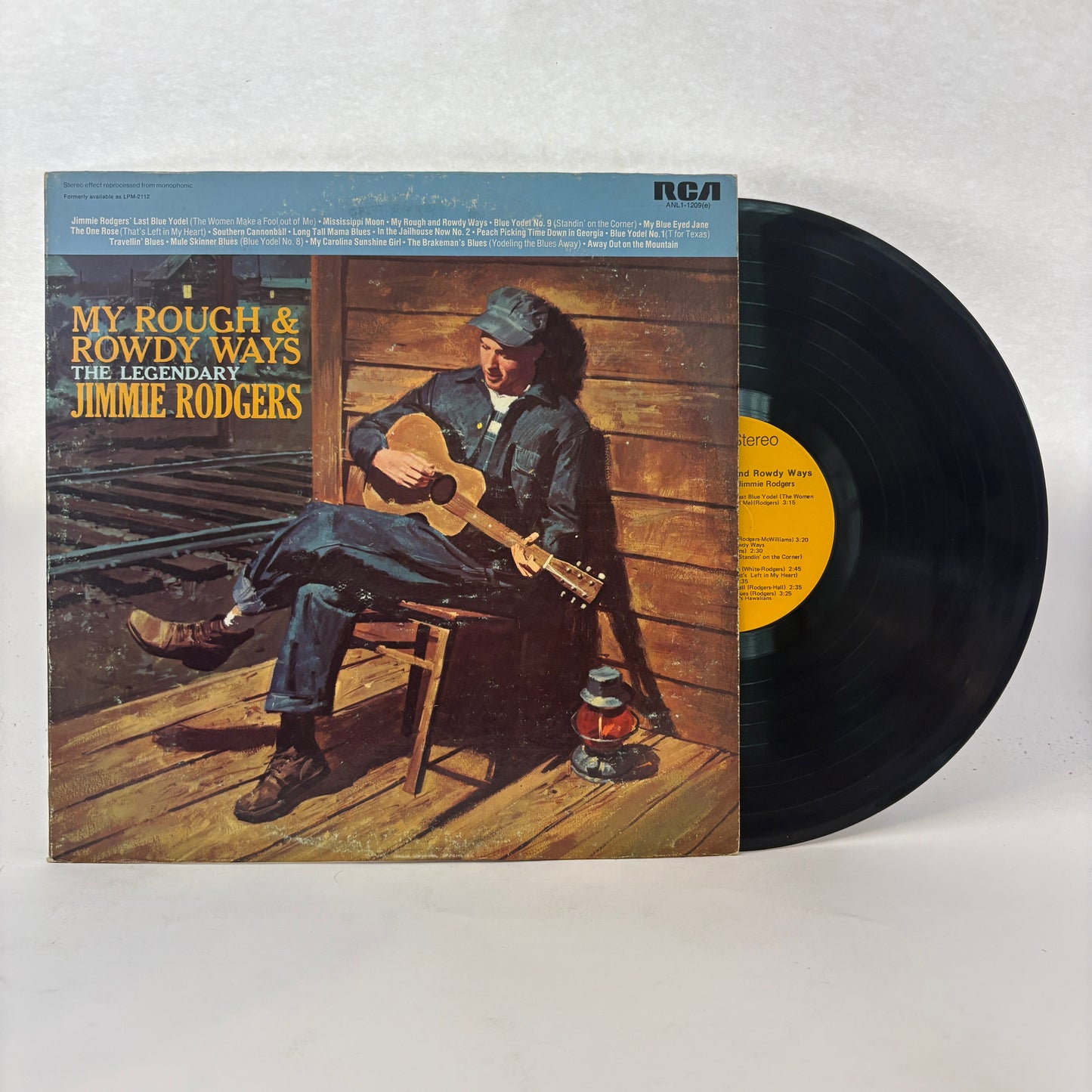 Jimmie Rodgers : My Rough And Rowdy Ways--The Legendary Jimmie Rodgers (LP)