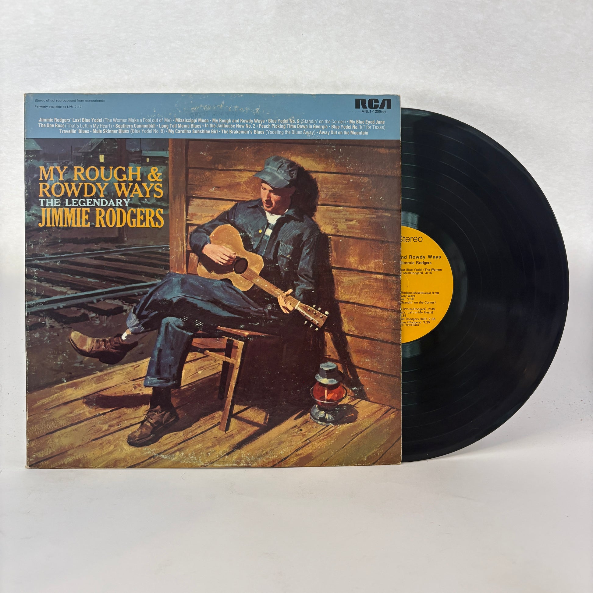 Jimmie Rodgers : My Rough And Rowdy Ways--The Legendary Jimmie Rodgers (LP)