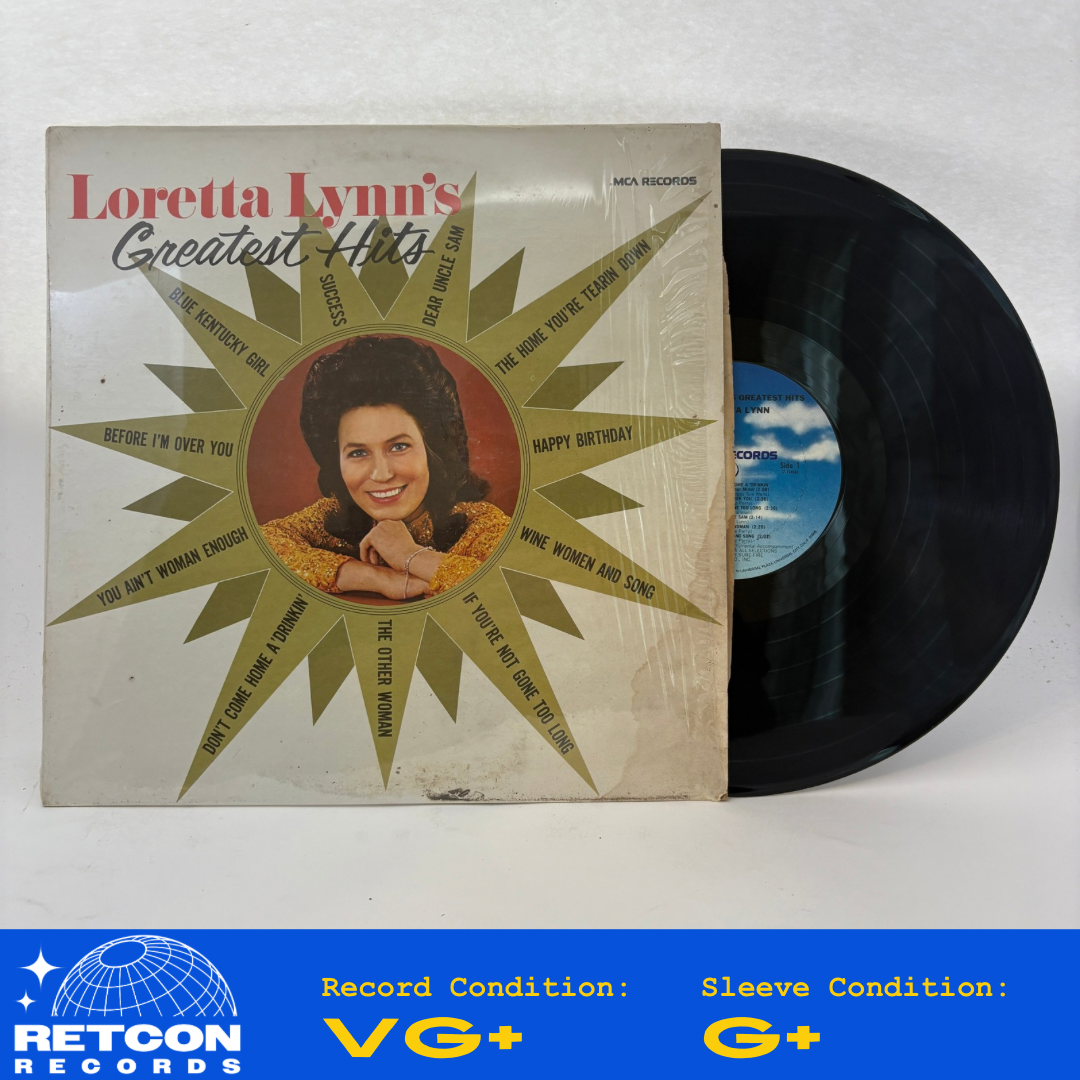 Loretta Lynn : Loretta Lynn's Greatest Hits (LP,Compilation,Club Edition,Reissue)