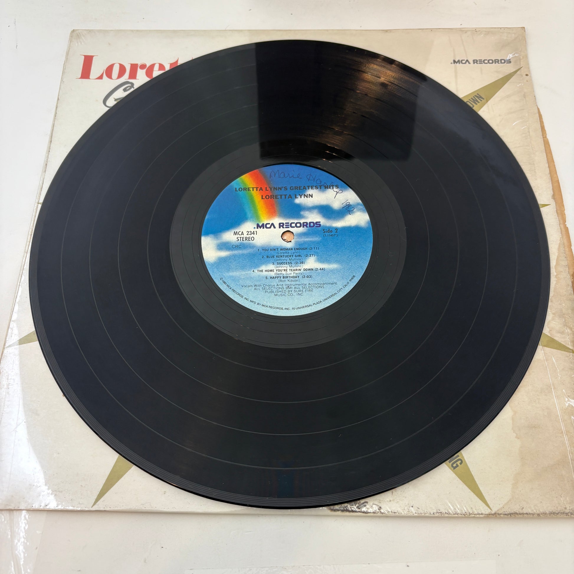 Loretta Lynn : Loretta Lynn's Greatest Hits (LP,Compilation,Club Edition,Reissue)