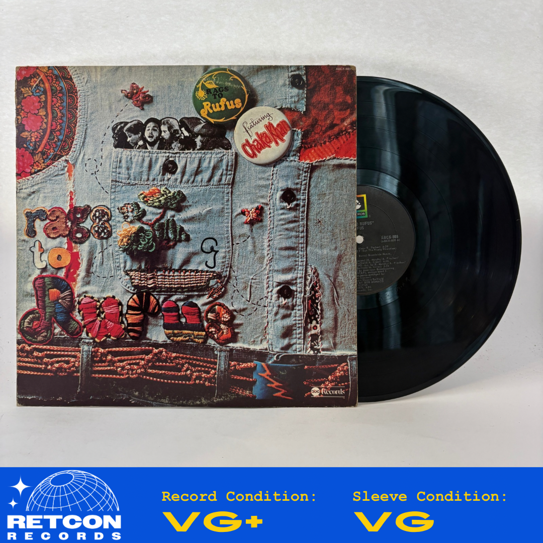 Rufus Featuring Chaka Khan : Rags To Rufus (LP,Album)