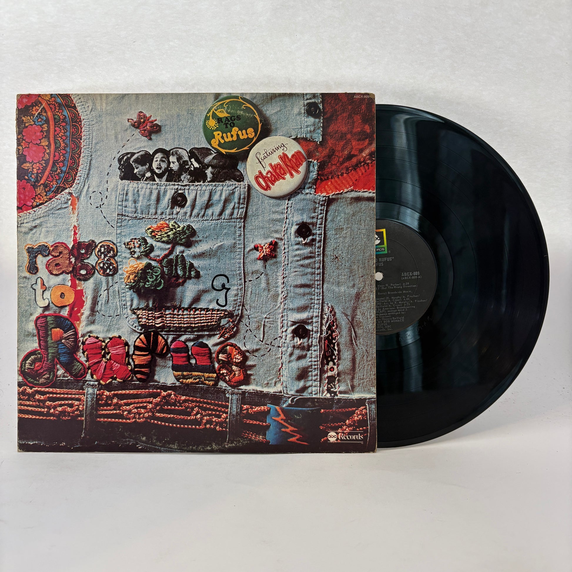 Rufus Featuring Chaka Khan : Rags To Rufus (LP,Album)