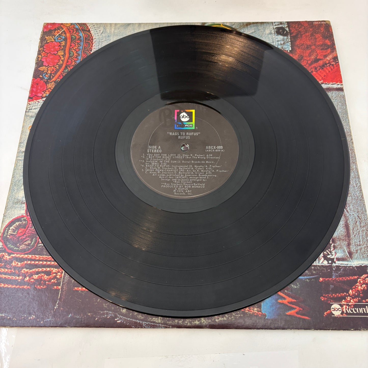 Rufus Featuring Chaka Khan : Rags To Rufus (LP,Album)