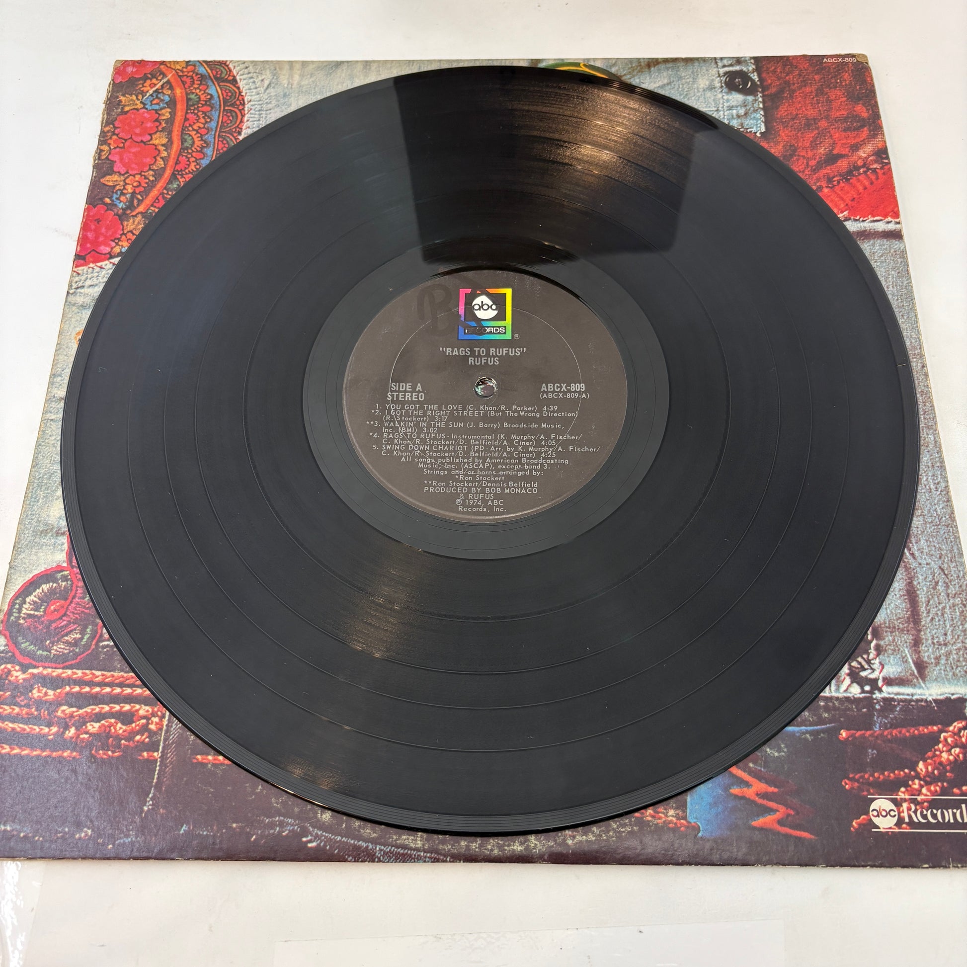 Rufus Featuring Chaka Khan : Rags To Rufus (LP,Album)