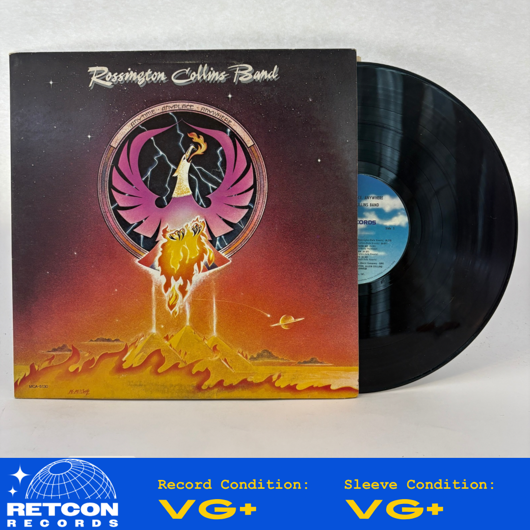 Rossington Collins Band : Anytime, Anyplace, Anywhere (LP,Album,Stereo)