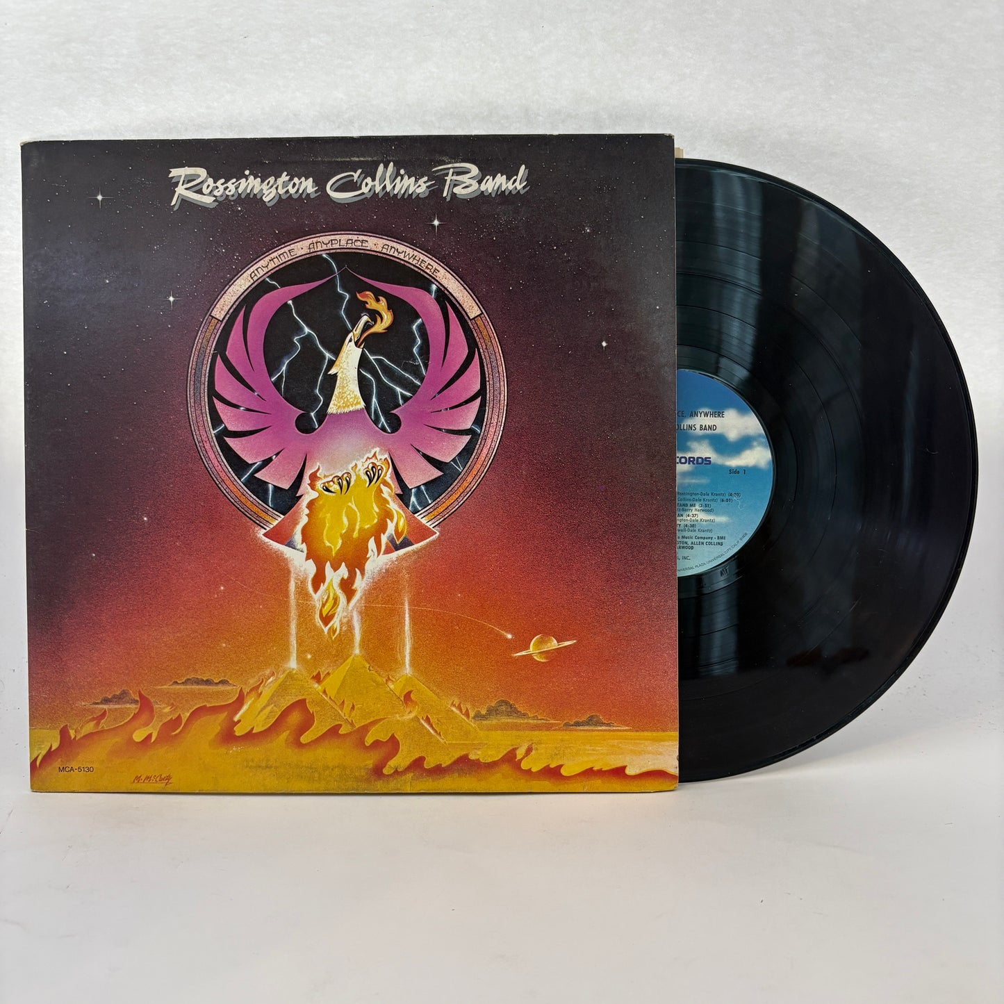 Rossington Collins Band : Anytime, Anyplace, Anywhere (LP,Album,Stereo)