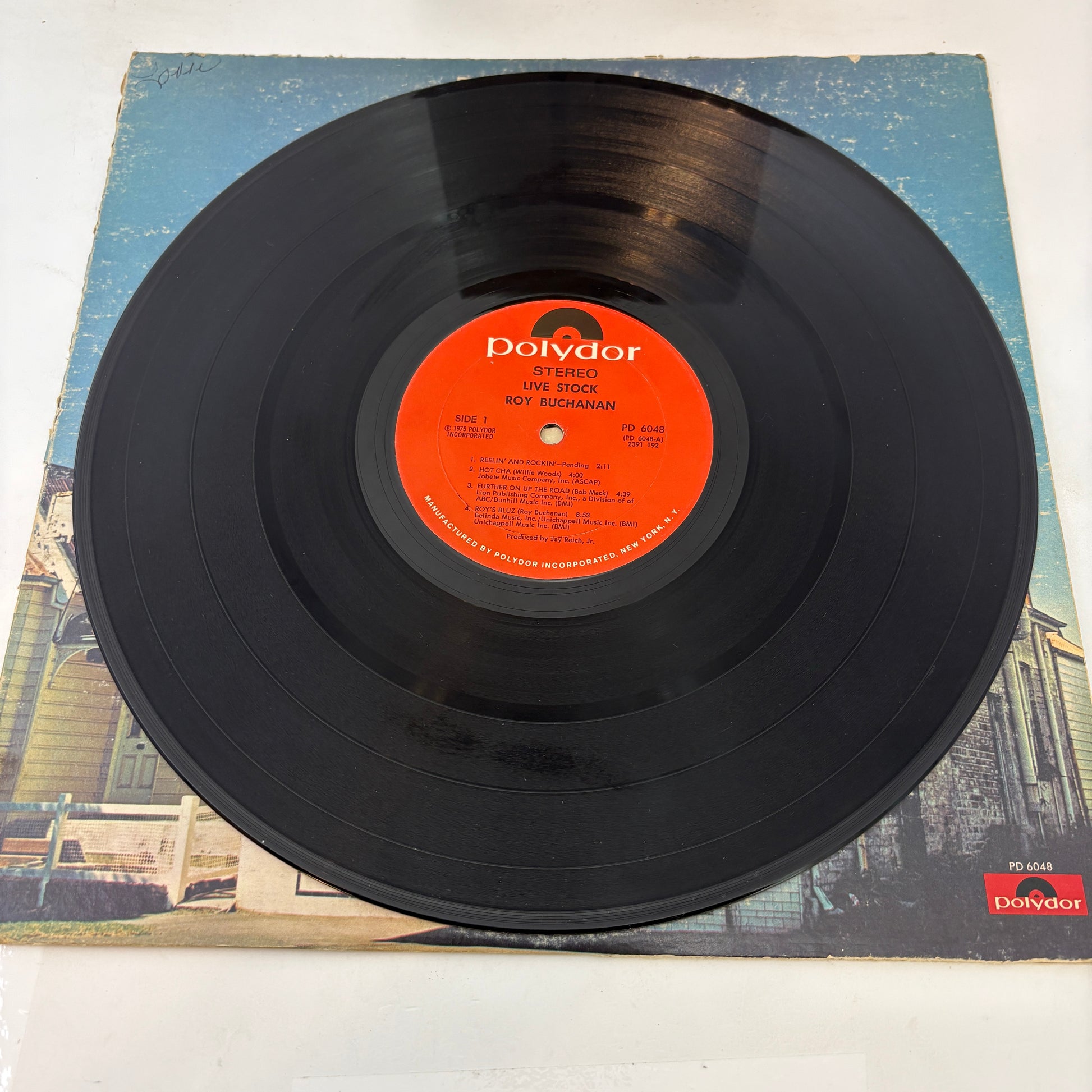 Roy Buchanan : Live Stock (LP,Album)