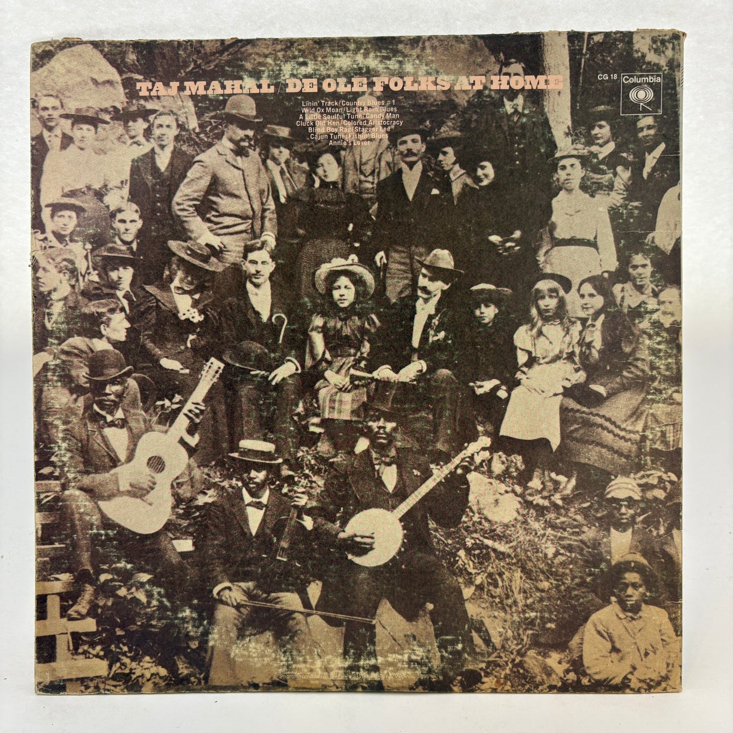 Taj Mahal : Giant Step / De Ole Folks At Home (LP,Album,Reissue)