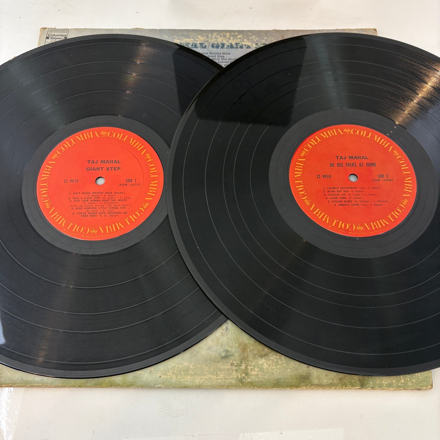 Taj Mahal : Giant Step / De Ole Folks At Home (LP,Album,Reissue)