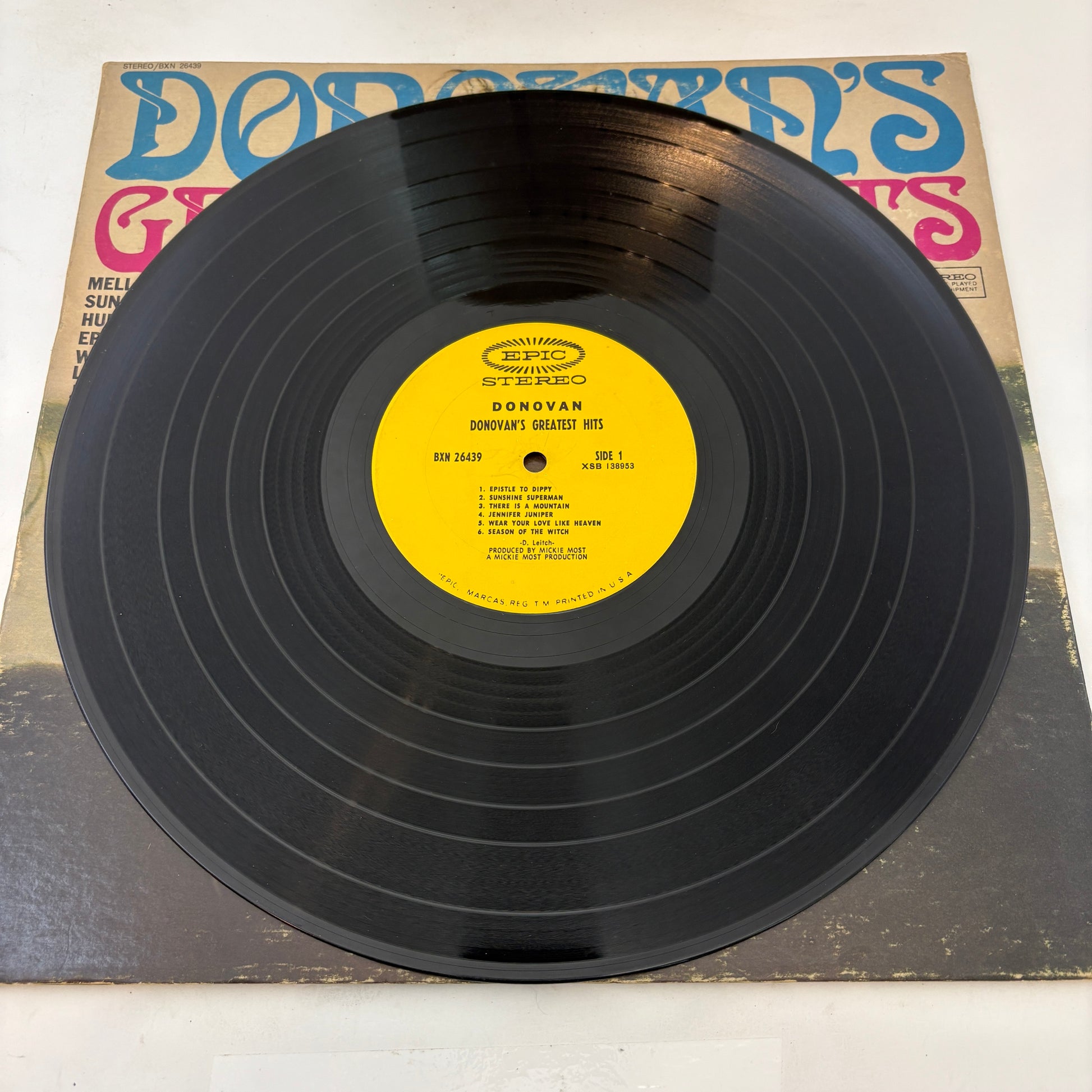 Donovan : Donovan's Greatest Hits (LP,Compilation)