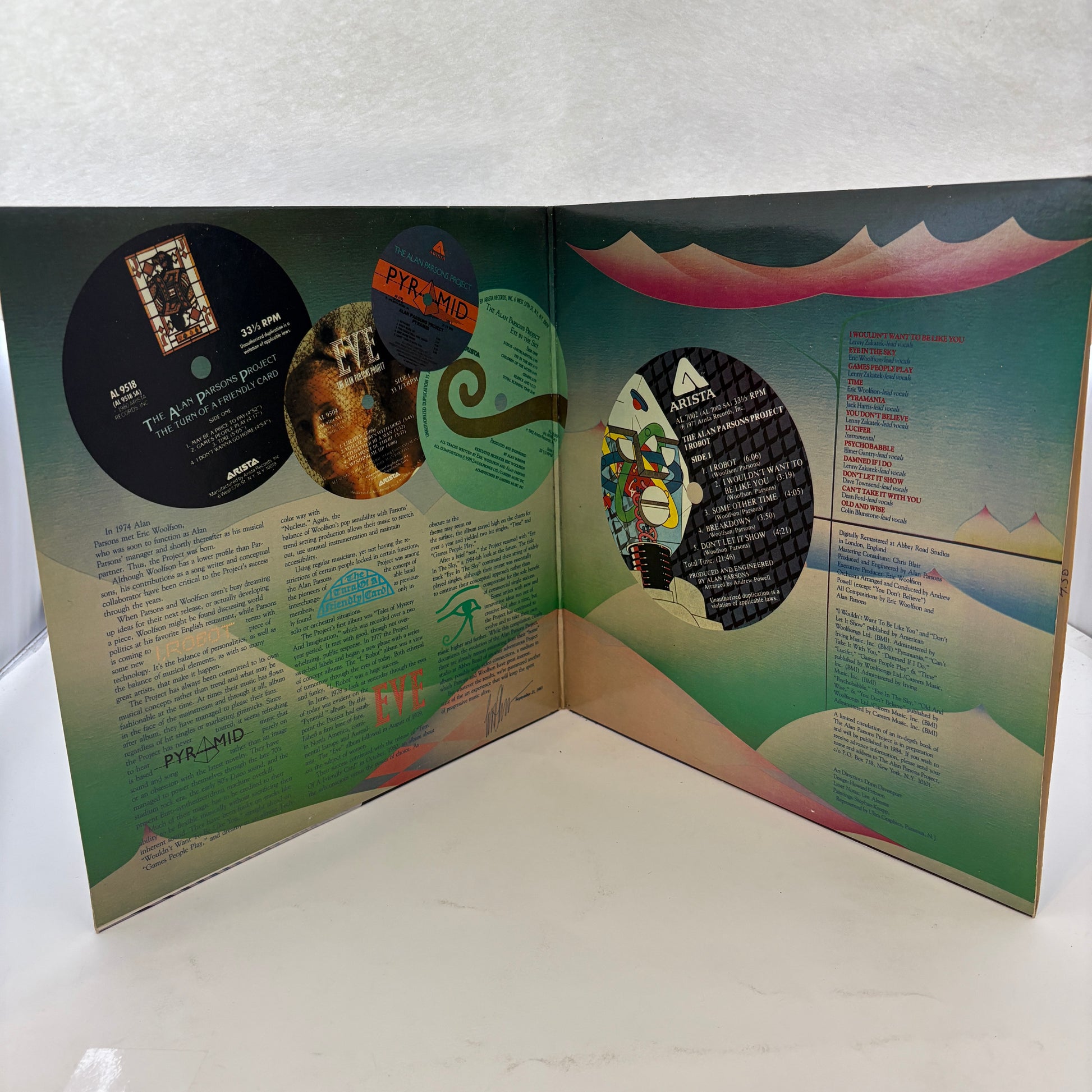 The Alan Parsons Project : The Best Of The Alan Parsons Project (LP,Compilation,Remastered)