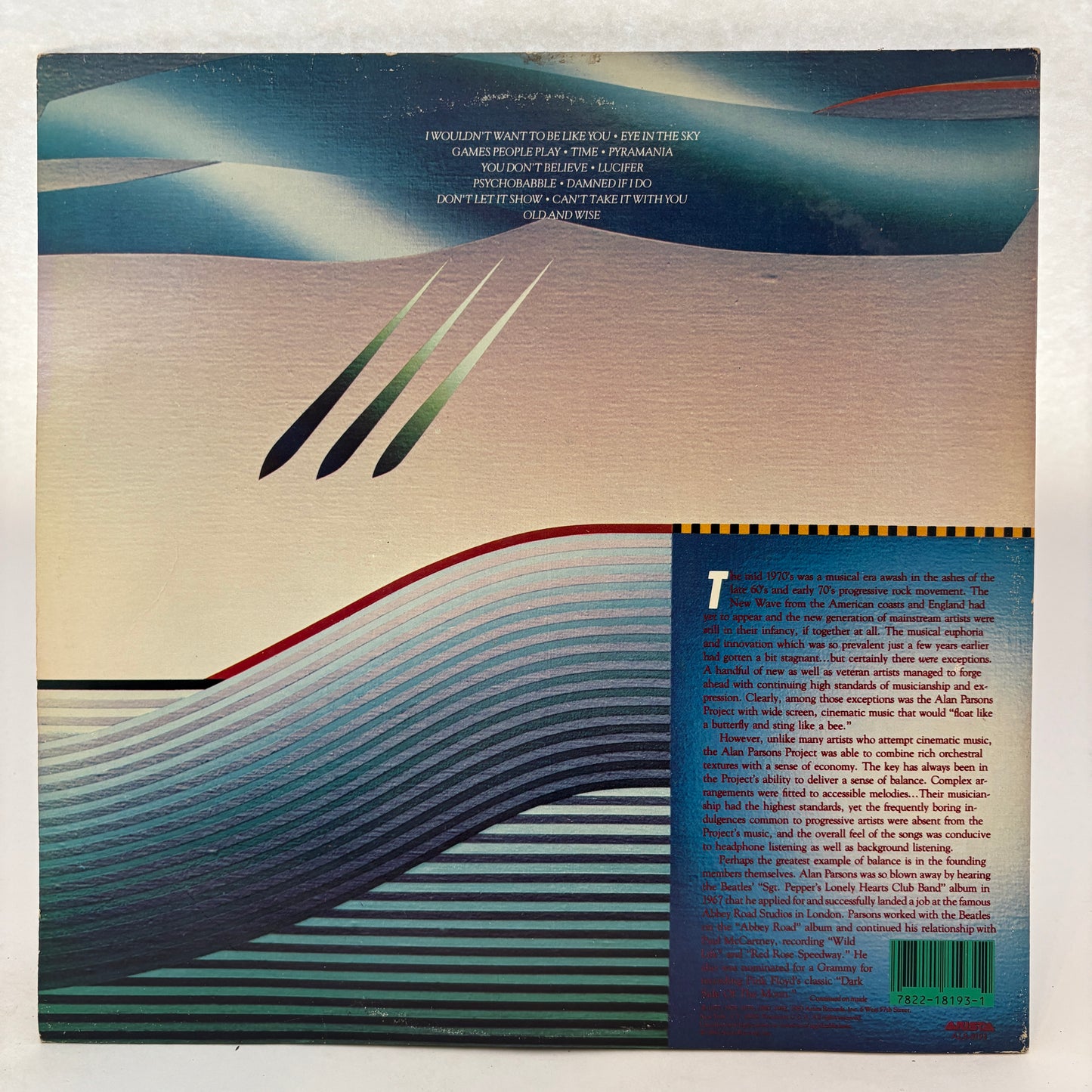 The Alan Parsons Project : The Best Of The Alan Parsons Project (LP,Compilation,Remastered)